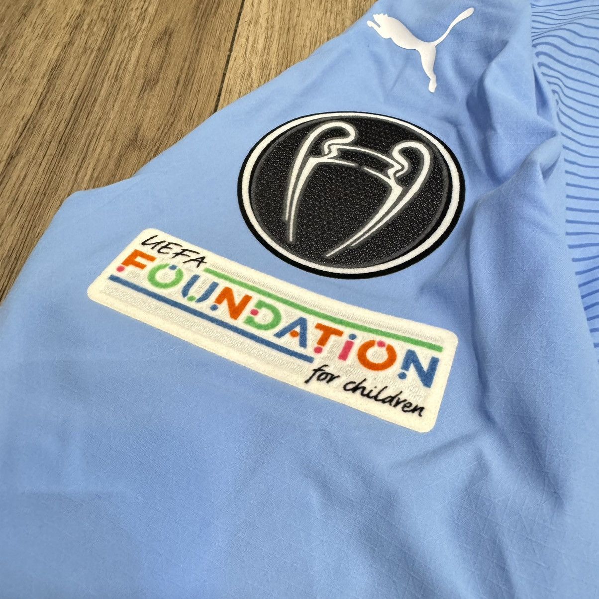 Puma Manchester city 23/24 player issue home shirt #9 Haaland Size US XL / EU 56 / 4 - 4 Thumbnail