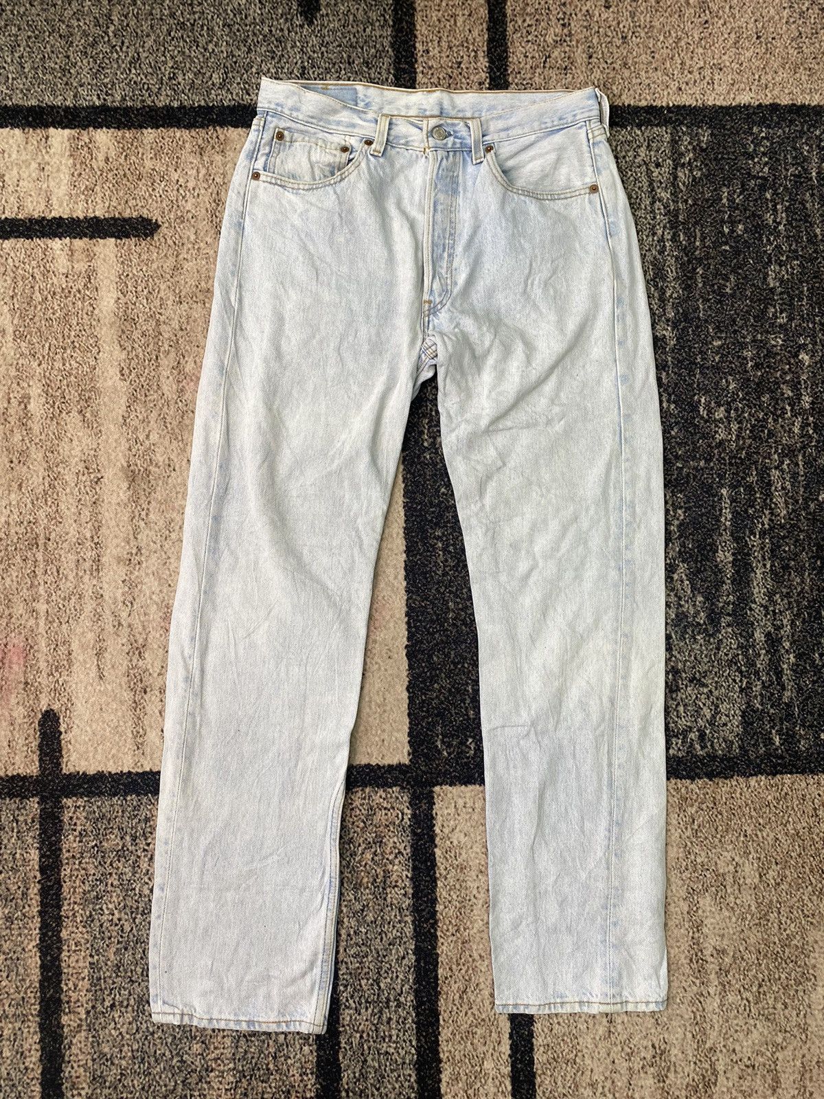 Levi's × Levi's Vintage Clothing Vintage Levi’s 501 Light Blue Washed Denim Made in USA Size US 32 / EU 48 - 1 Thumbnail