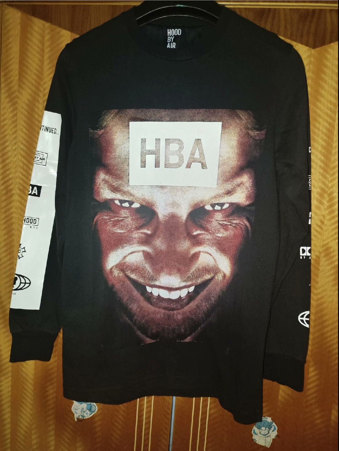 Hood By Air Hood By Air Aphex twin longsleeve | Grailed