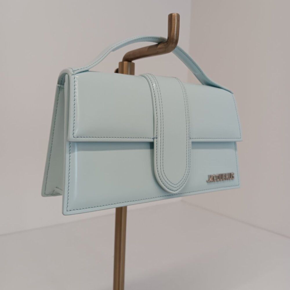 Jacquemus Jacquemus Le Grand Bambino Crossbody Bag - Light Blue Size ONE SIZE - 5 Thumbnail