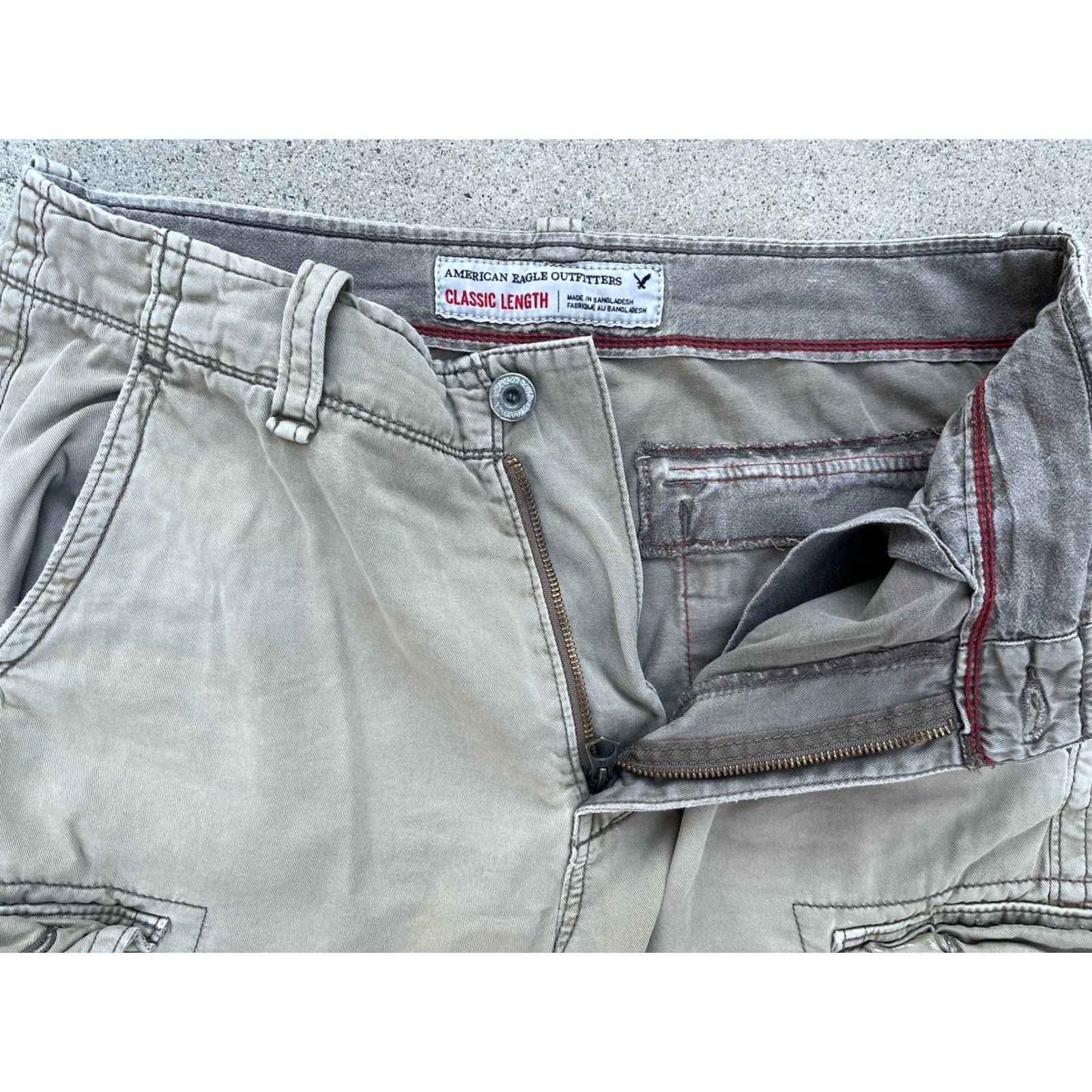 American Eagle Outfitters VINTAGE American Eagle Outfitters Cargo Shirt? Size US 33 - 3 Thumbnail
