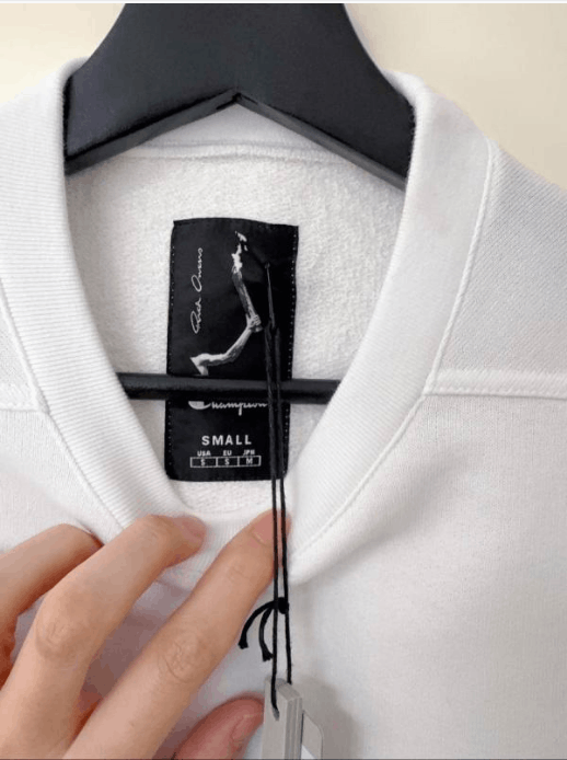 Rick Owens Rick Owens x Champion Size US S / EU 44-46 / 1 - 2 Thumbnail