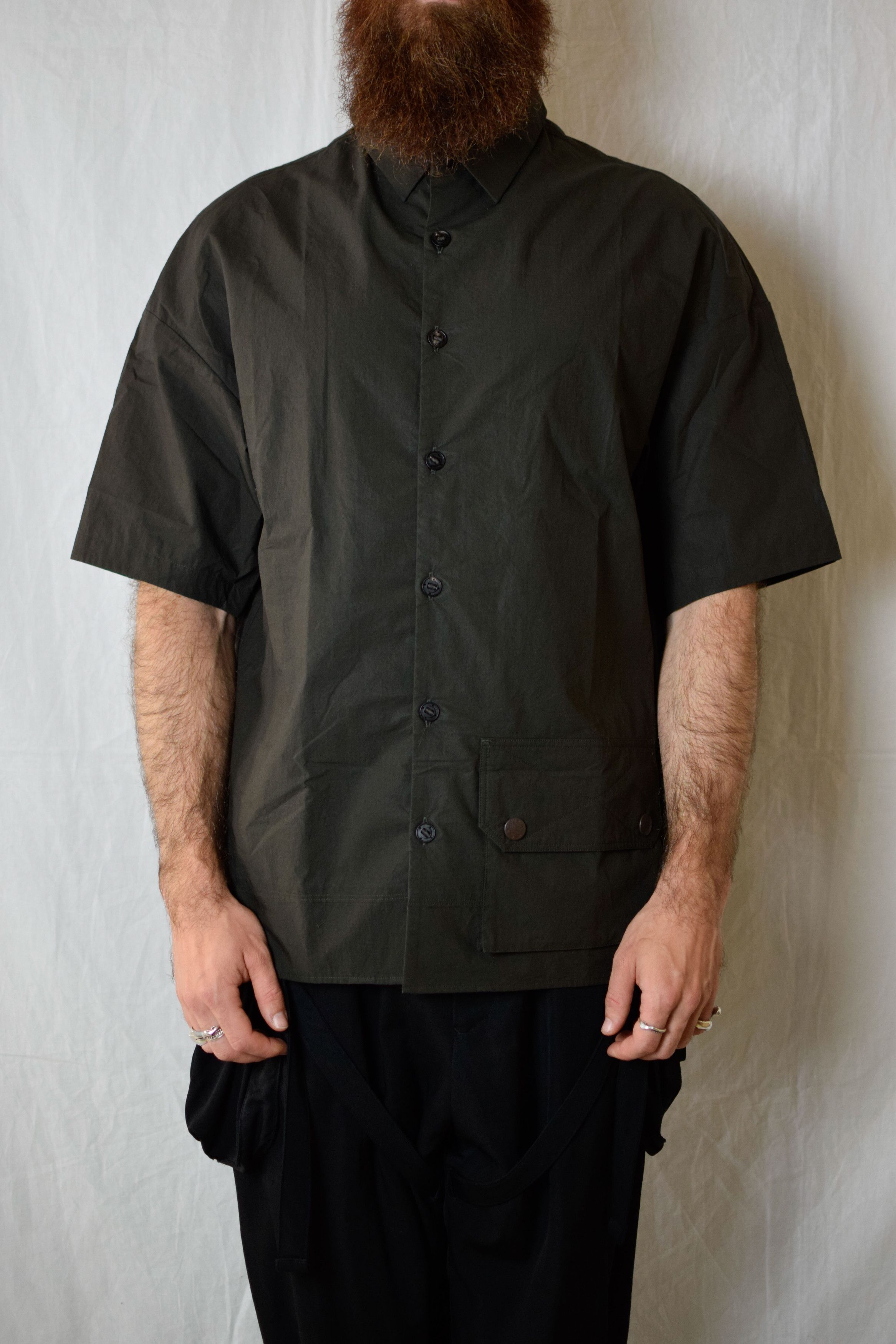 Devoa Devoa SS25 Sample Khaki Polo Shirt - SHC-DTMH Size US L / EU 52-54 / 3 - 1 Thumbnail