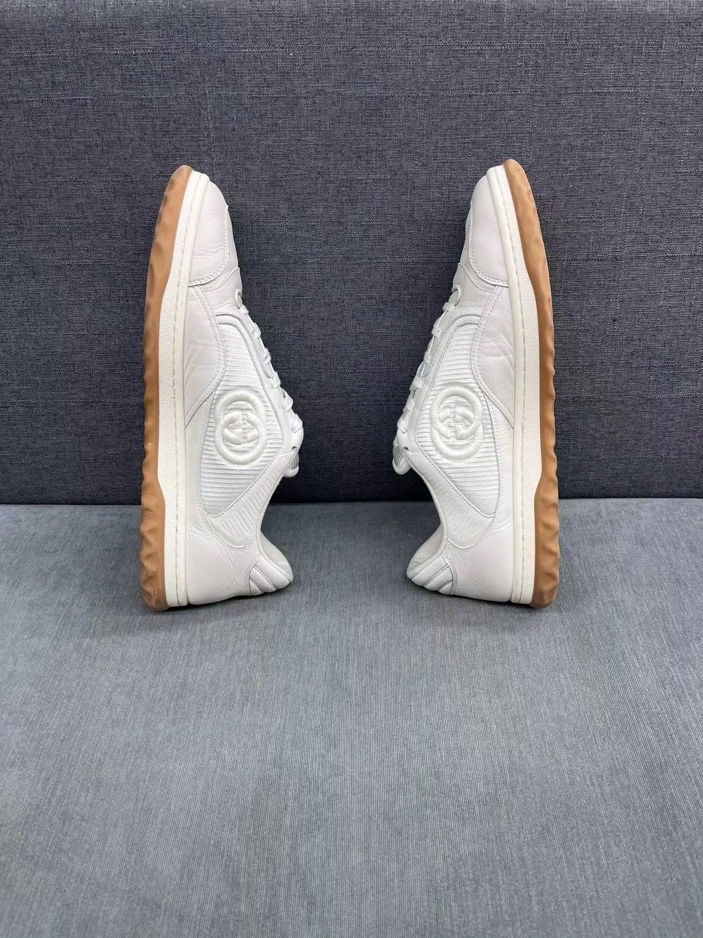Gucci Mac80 white low top sneakers 43.5