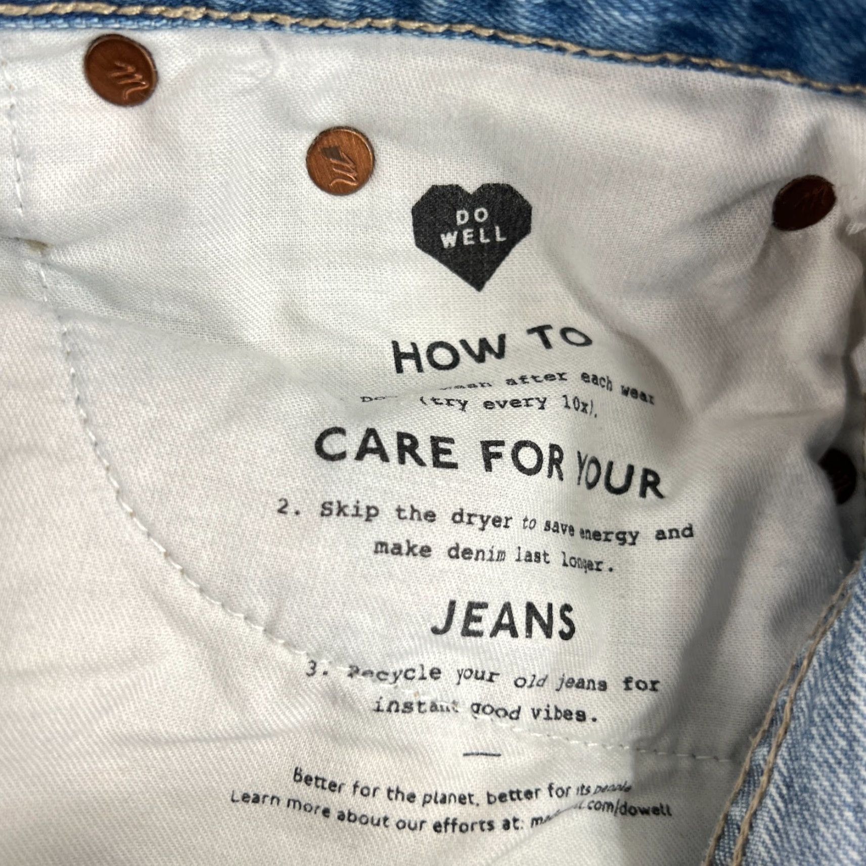 Madewell Madewell Jeans Womens 26 Light Wash 90s Bohemian Straight Denim Blue Spring Fall Summer Winter Mens? Size 26" / US 2 / IT 38 - 7 Thumbnail