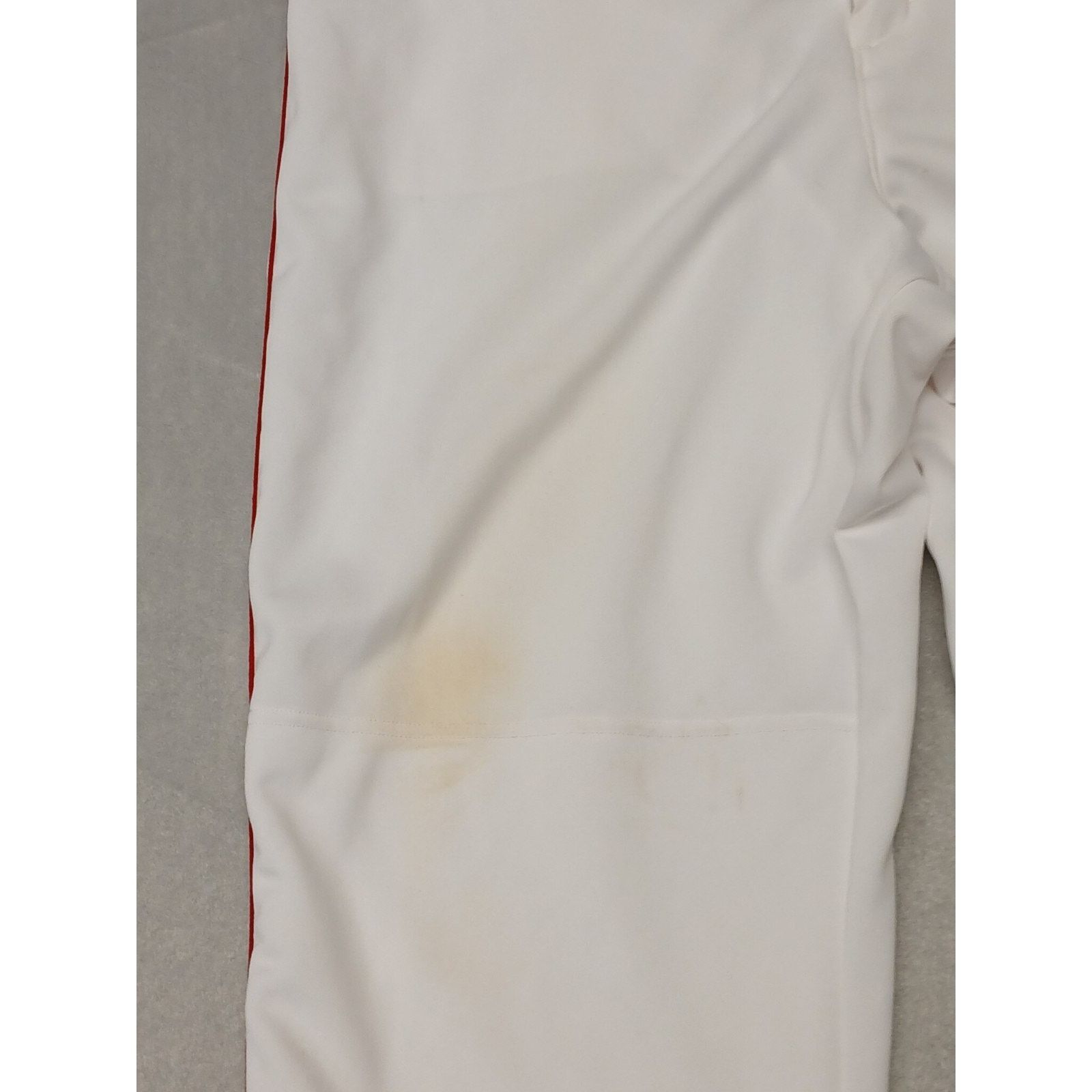 Under Armour Under Armour (XL) White Red Pin Stripe Sports Stretch Pants Size US 36 / EU 52 - 2 Thumbnail