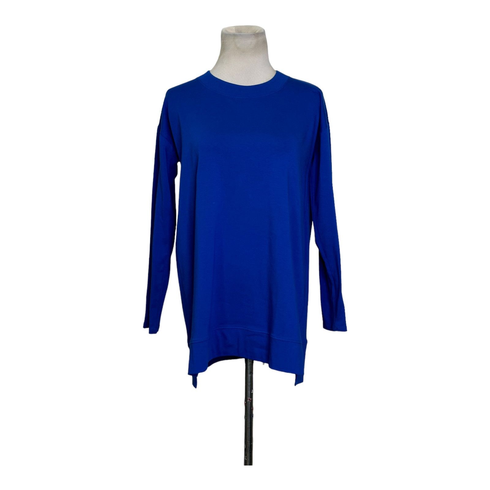 Eileen Fisher Eileen Fisher blue long sleeves crew neck basic top size XXS Size XXS / US 00 / IT 34 - 10 Thumbnail