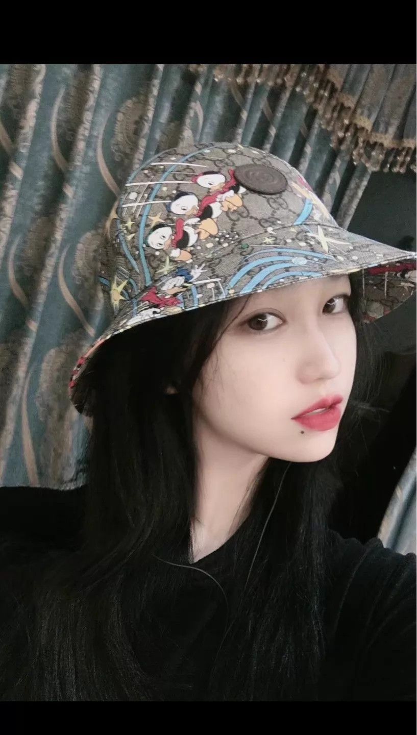 Gucci GUCCI Donald Duck GG print M hat Size ONE SIZE - 7 Thumbnail