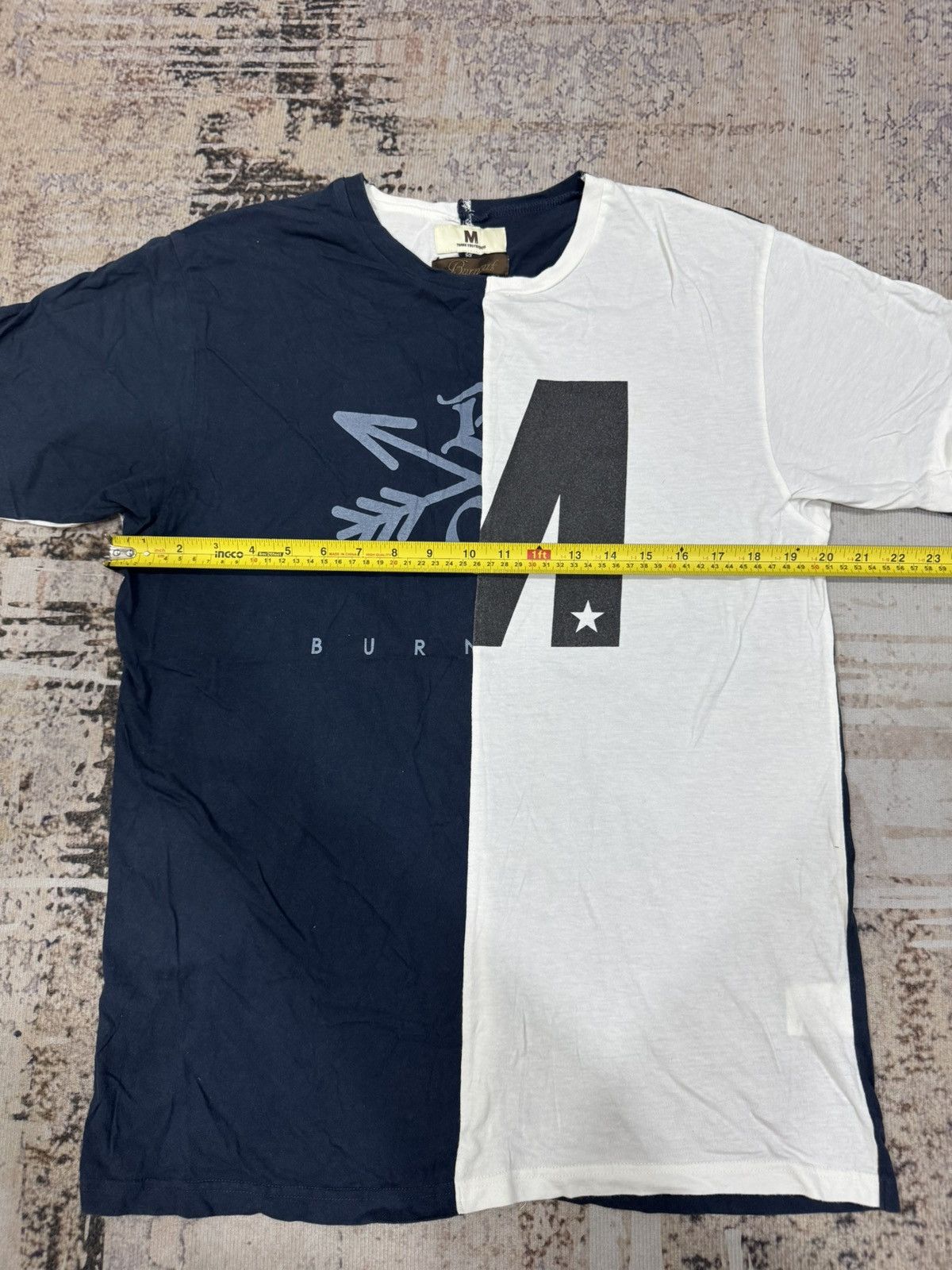 Other M x BURNOUT - reconstruct tee design Size US M / EU 48-50 / 2 - 6 Thumbnail
