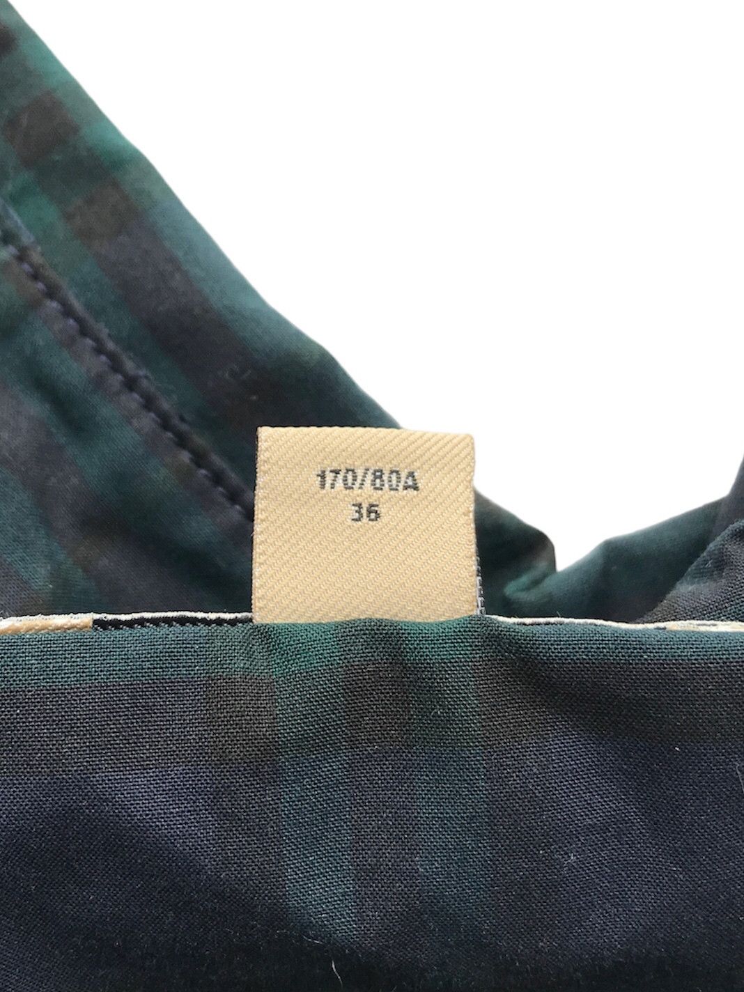 Burberry × Designer ICON BURBERRY PLAID CHECK BELTED DRESS US4 UK6 IT38 Size S / US 4 / IT 40 - 8 Thumbnail