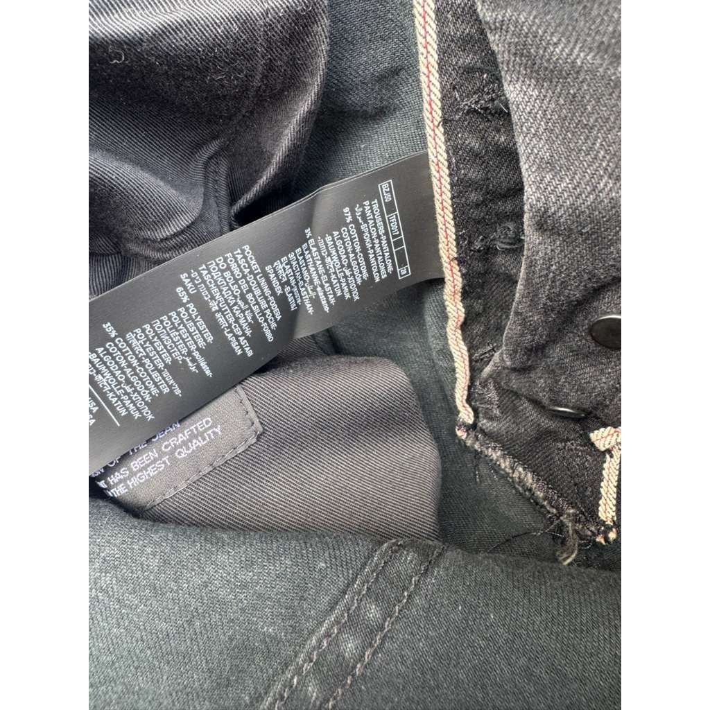Tom Ford o1rshd1 Tapered Denim Jeans in Black Size US 33 - 17 Thumbnail