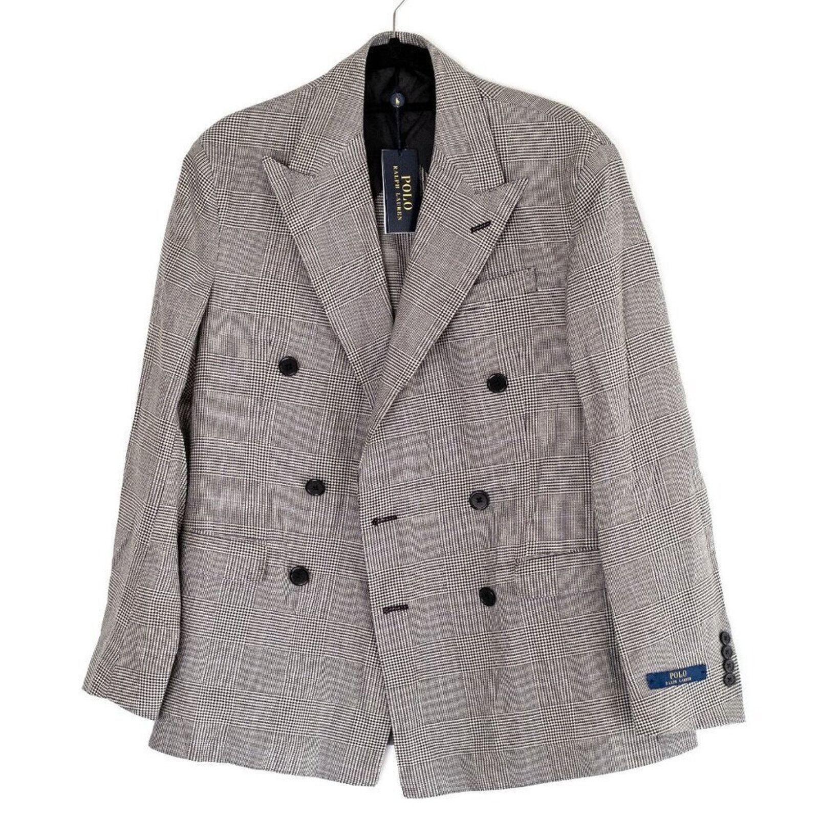 Polo Ralph Lauren NWT Polo Ralph Lauren Glen Plaid Double Breasted Blazer 42R Size 42R - 12 Thumbnail