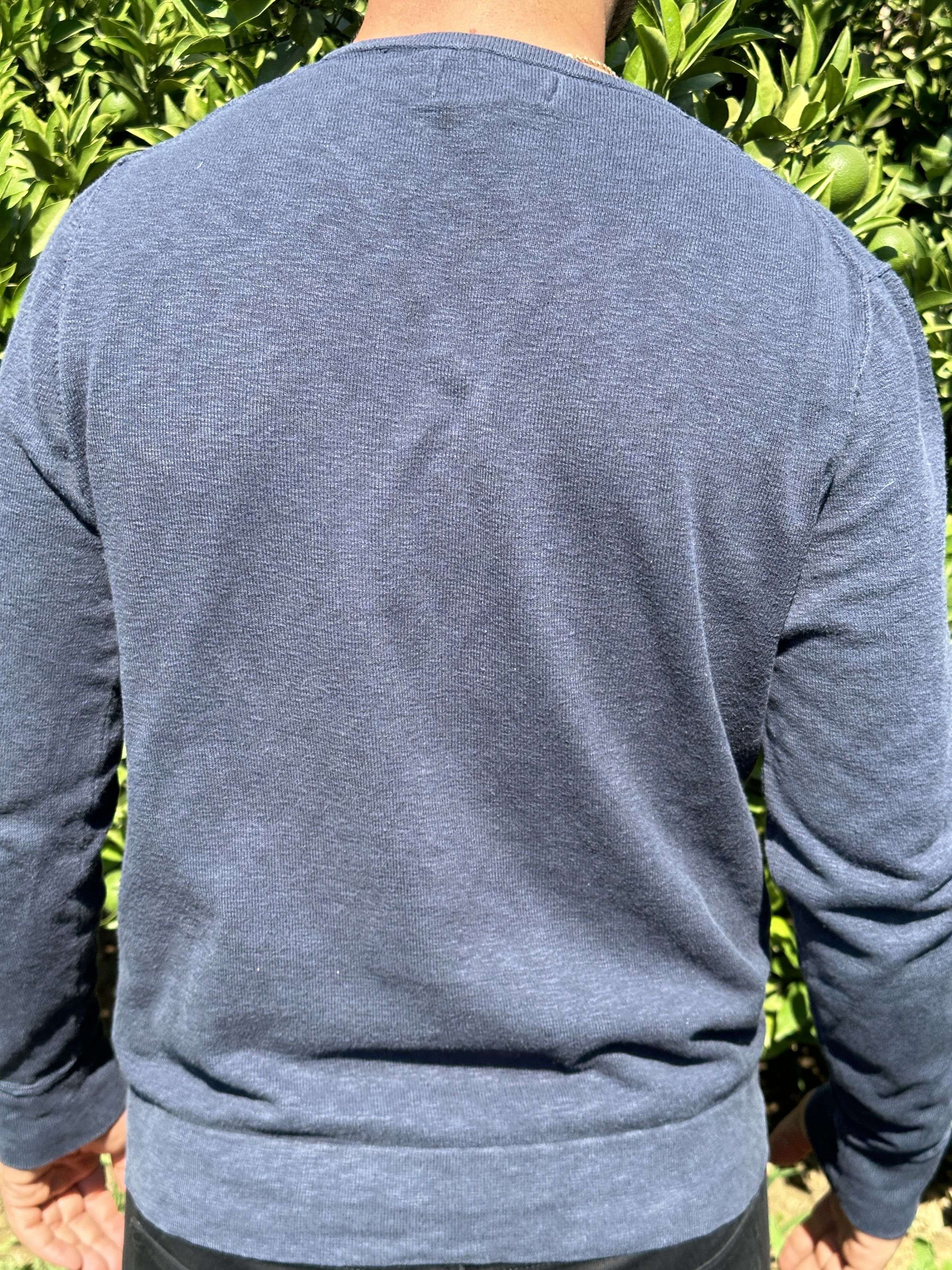 Stone Island Stone Island Light Pullover V-Neck Sweater Size XL Size US XL / EU 56 / 4 - 9 Thumbnail