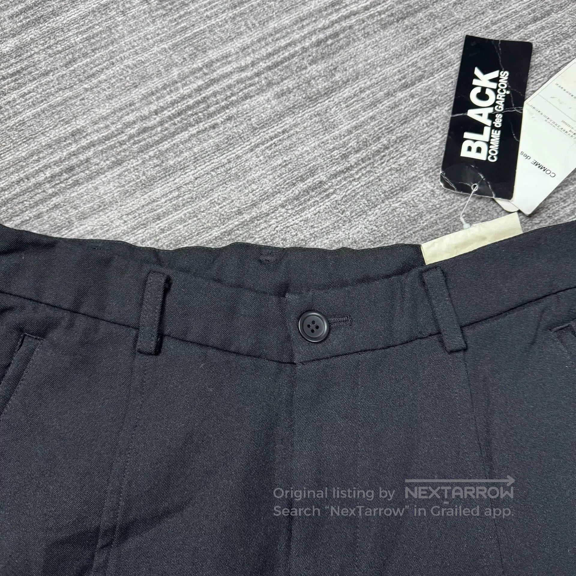 Comme des Garcons Black CDG Black Harem Pants for Sale. Size US 26 / EU 42 - 5 Thumbnail