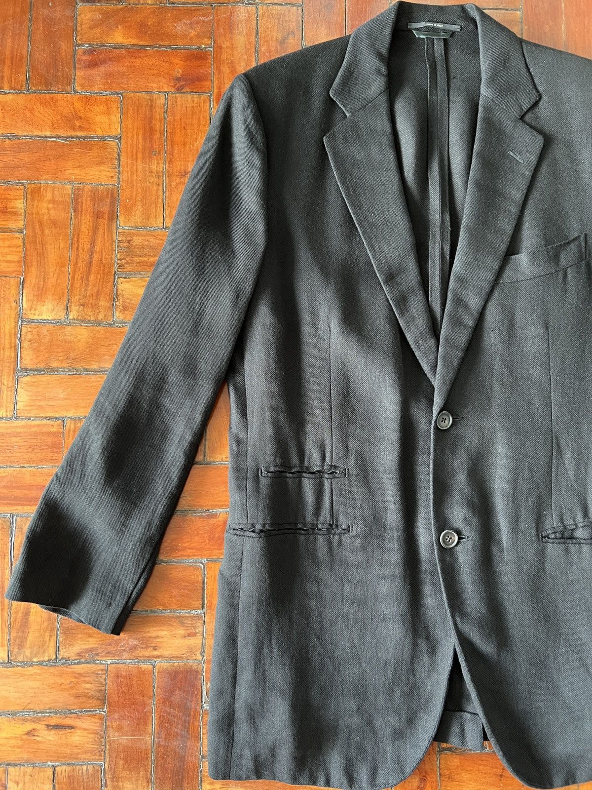 Hermes Hermes bamboo linen blazer Size 38R - 10 Thumbnail