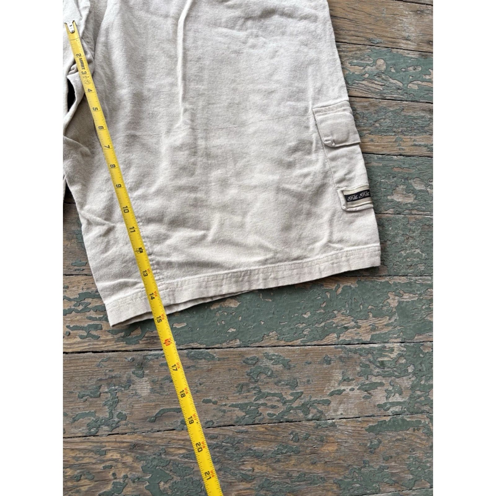 Pelle Pelle Vintage Pelle Pelle Set Mens 3XL Top and Shorts Linen Blend y2k Size US XXL / EU 58 / 5 - 7 Thumbnail