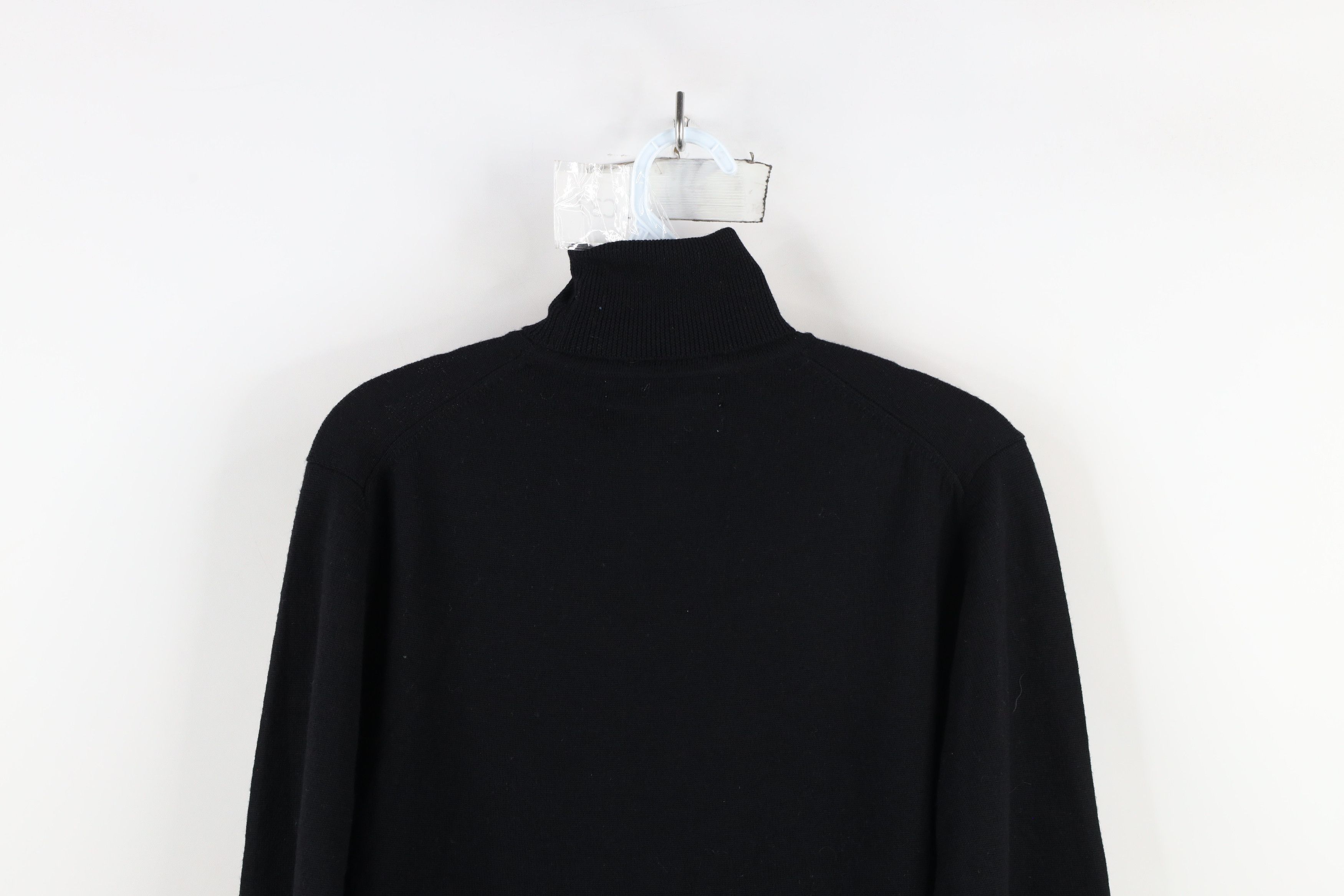 Vintage Vintage 90s Streetwear Merino Wool Knit Turtleneck Sweater Size S / US 4 / IT 40 - 10 Thumbnail