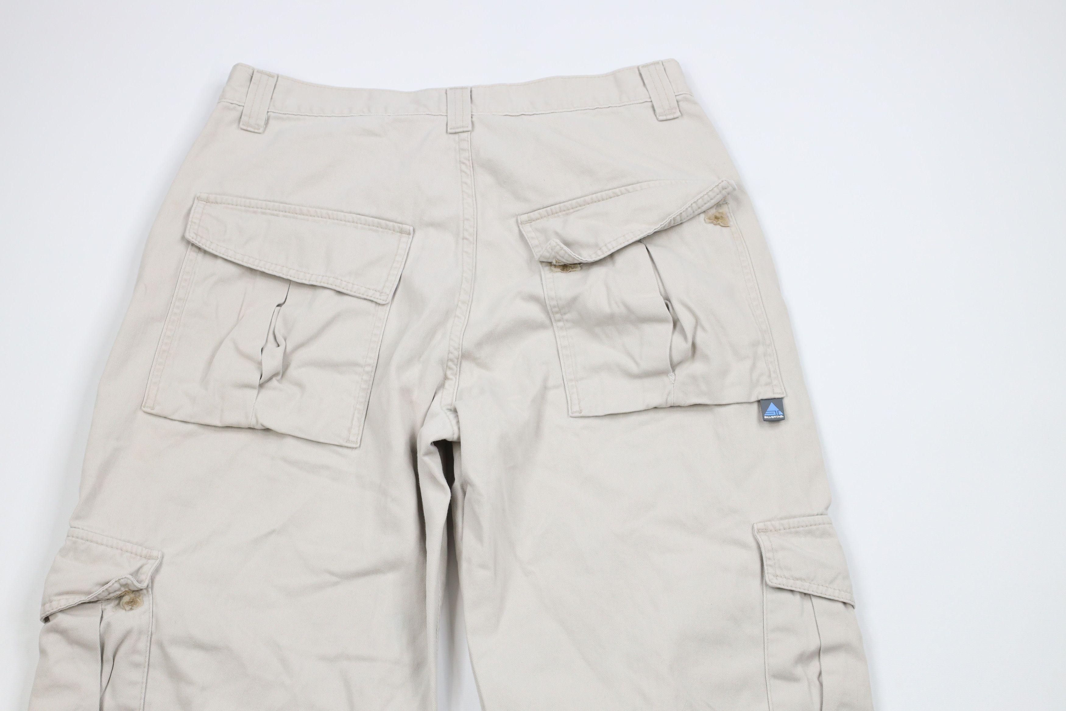 Levi's × Vintage Vintage Y2K Levis SilverTab Loose Baggy Wide Leg Cargo Pants Size US 32 / EU 48 - 11 Thumbnail