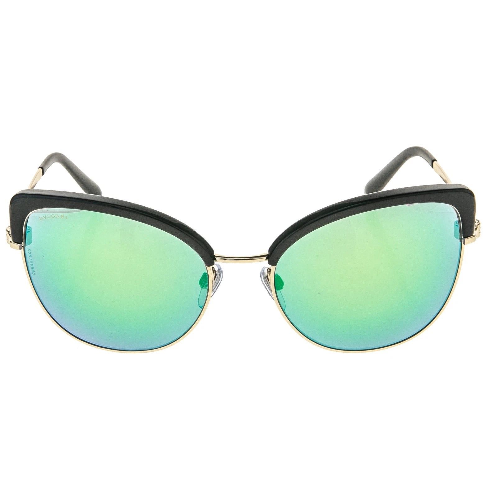 Bvlgari BULGARI BV6082 COIN Gold Black Green Mirrored Metal 6082 Size ONE SIZE - 2 Thumbnail