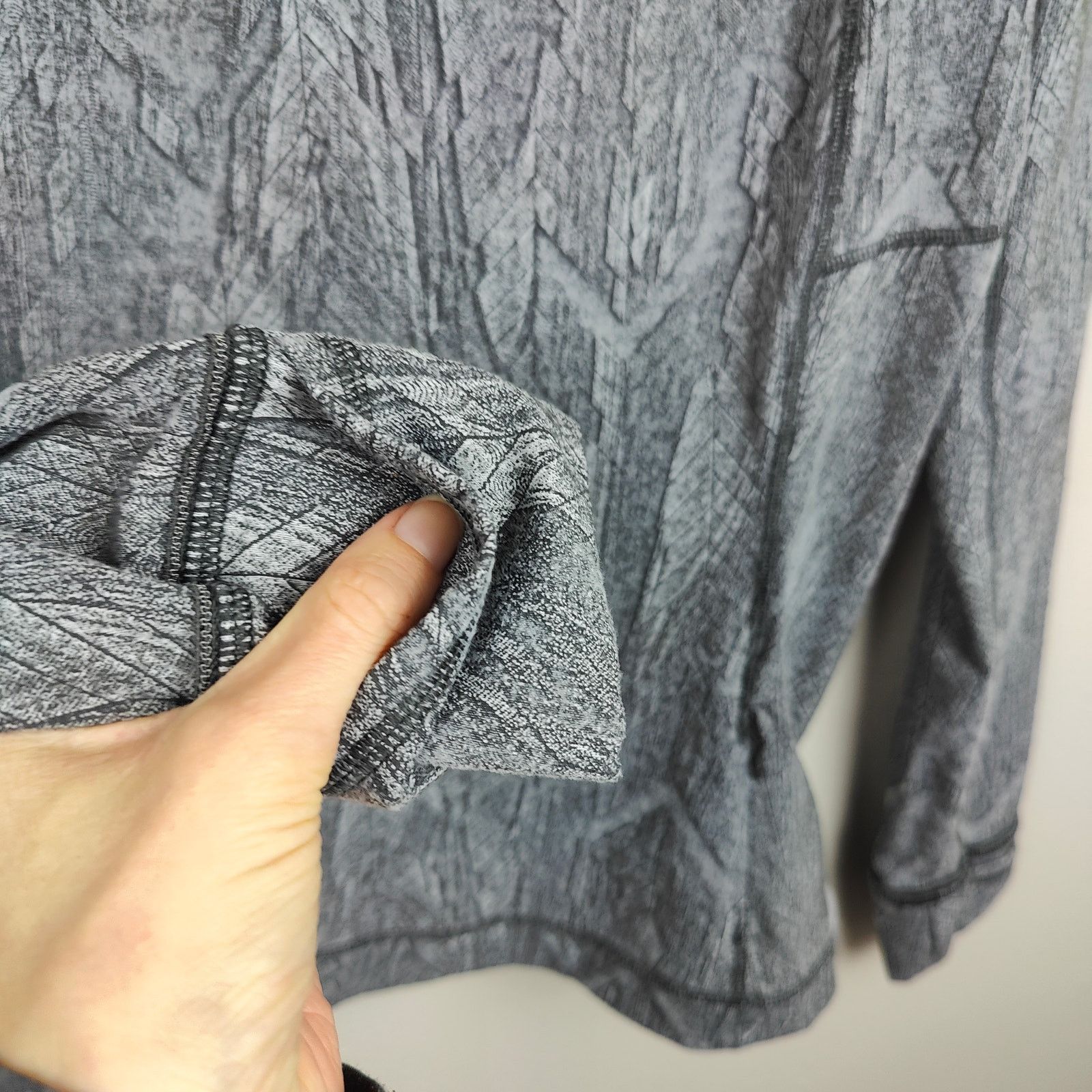 Lululemon Lululemon Hoodie Womens 10 Rulu Reverberate Chevron Mini Size L / US 10 / IT 46 - 3 Thumbnail