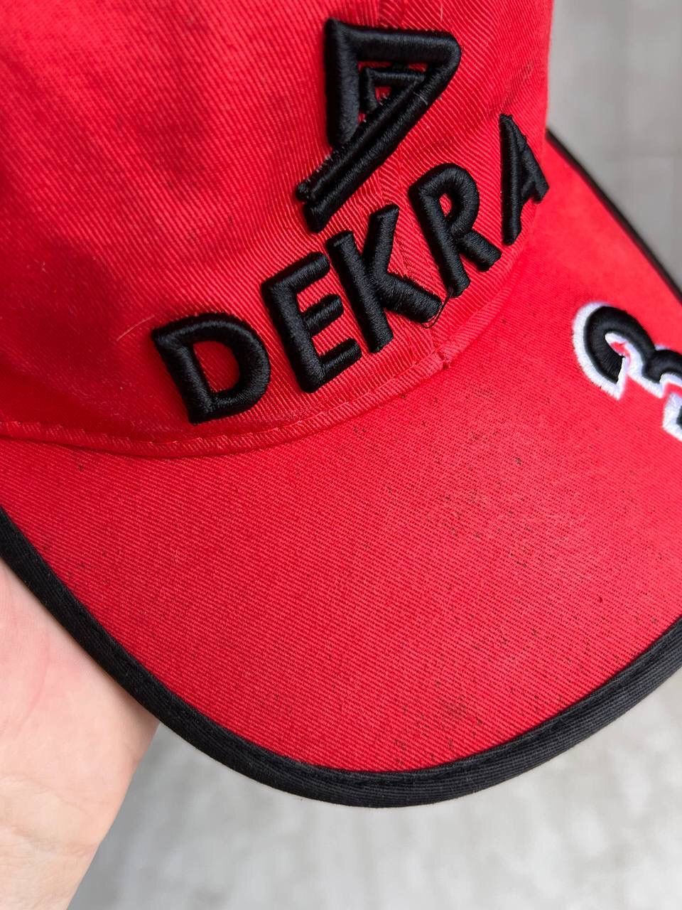 Ferrari 1998 Michael Schumacher Dekra Hat Cap Ferrari Vintage Size ONE SIZE - 5 Thumbnail