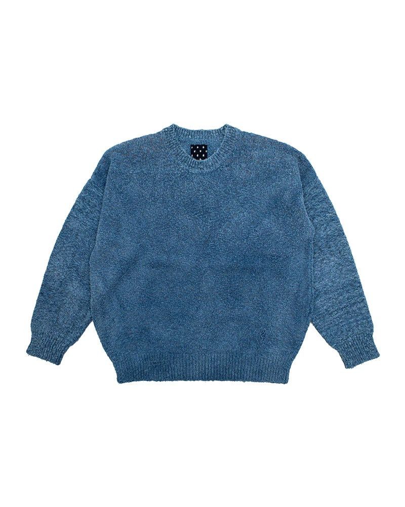 Visvim VISVIM ICT AMPLUS V-NECK L/S INDIGO INDIGO CAMPING TRAILER 