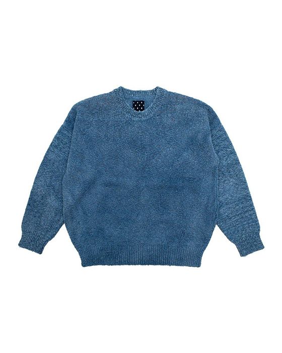 Visvim VISVIM ICT AMPLUS V-NECK L/S INDIGO INDIGO CAMPING TRAILER