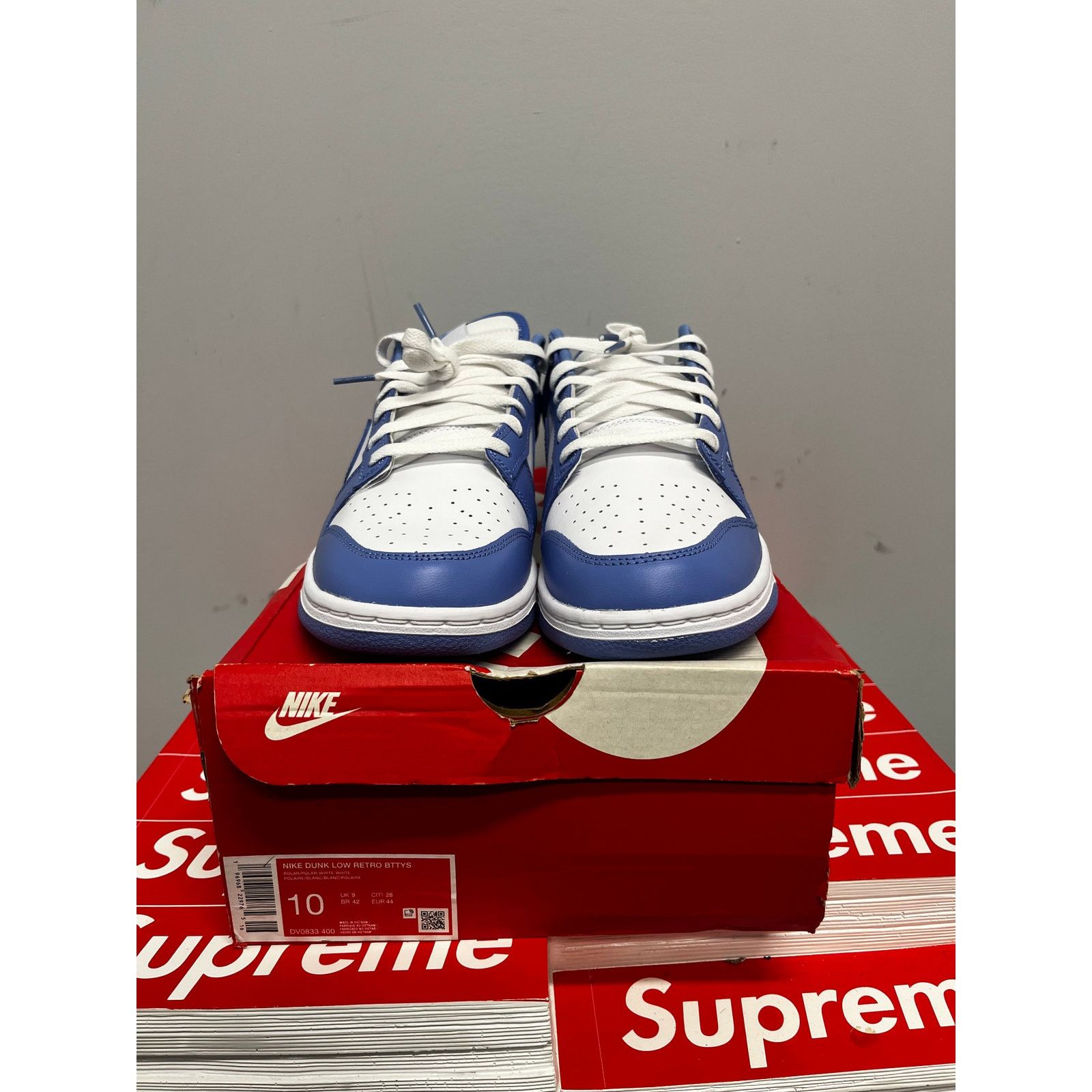 Nike Nike Dunk Low Polar Blue White Size 10 BRAND NEW SHIPS NOW Size US 10 / EU 43 - 2 Thumbnail