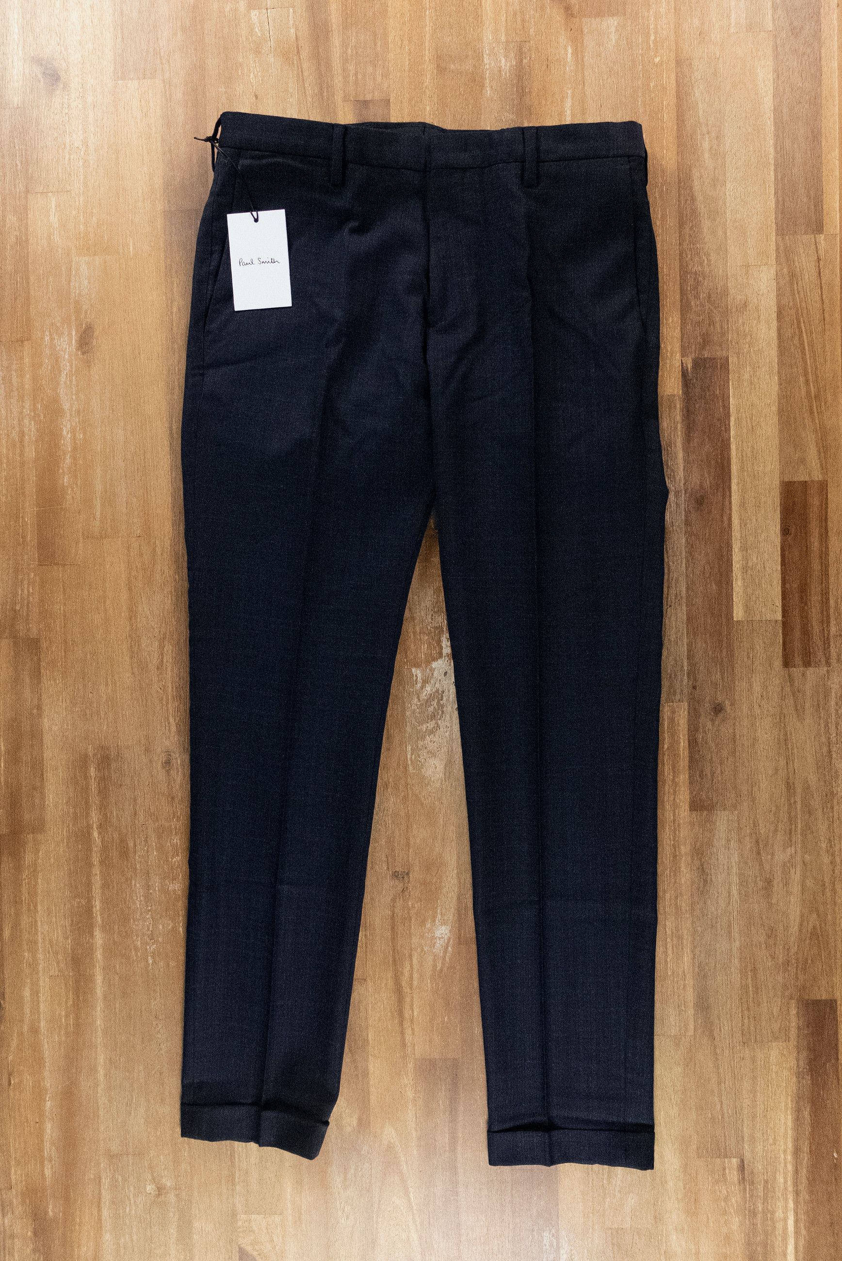 PAUL SMITH mainline navy blue wool dress pants Size 32