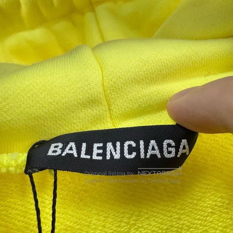 Balenciaga Balenciaga Crew Logo Print Hoodie. Size US XS / EU 42 / 0 - 6 Thumbnail