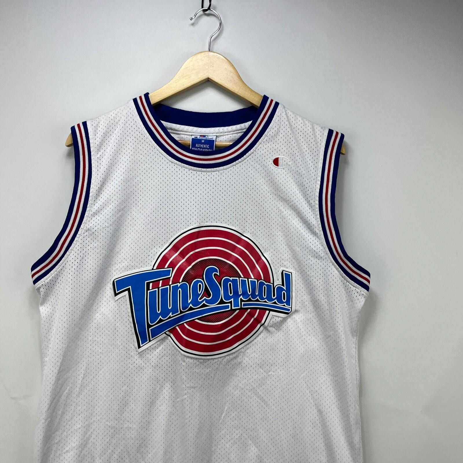 Champion Vintage Michael Jordan Toon Squad Basketball Jersey Medium Size ONE SIZE - 2 Thumbnail
