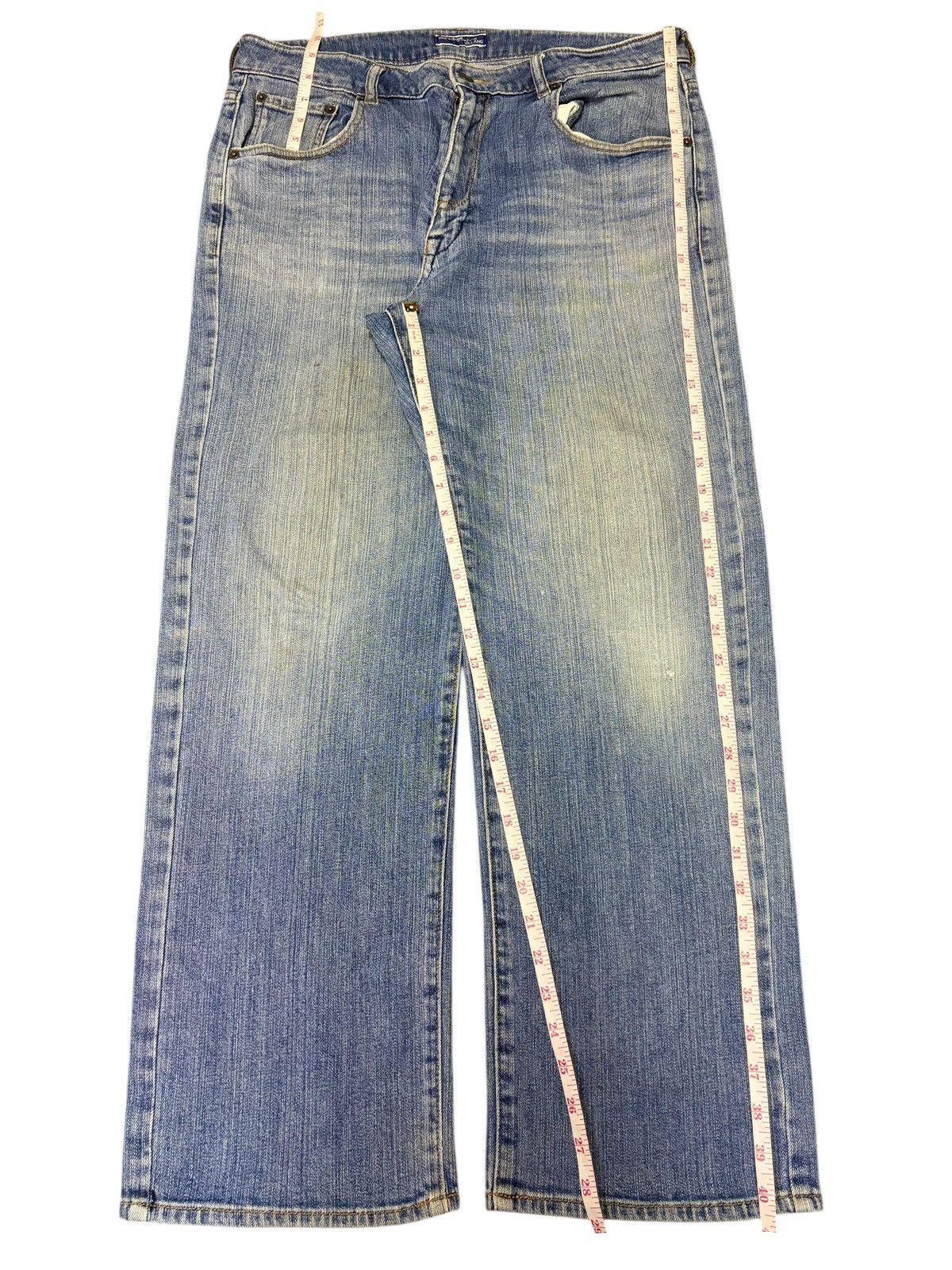 Fubu Vintage Japanese Brand Faded Wash Baggy Jeans Size 34" / US 12 / IT 48 - 7 Thumbnail