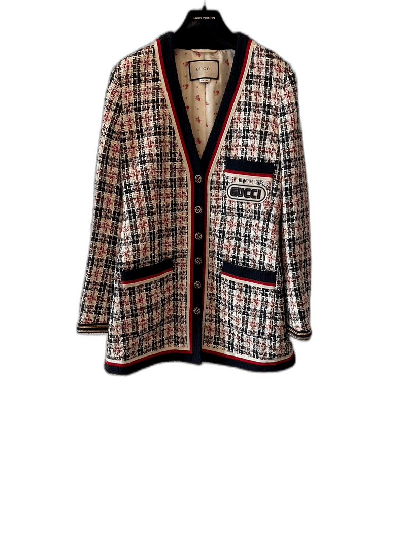 Gucci Gucci New Woven Jacket with Tags-2506 Size L / US 10 / IT 46 - 1 Thumbnail