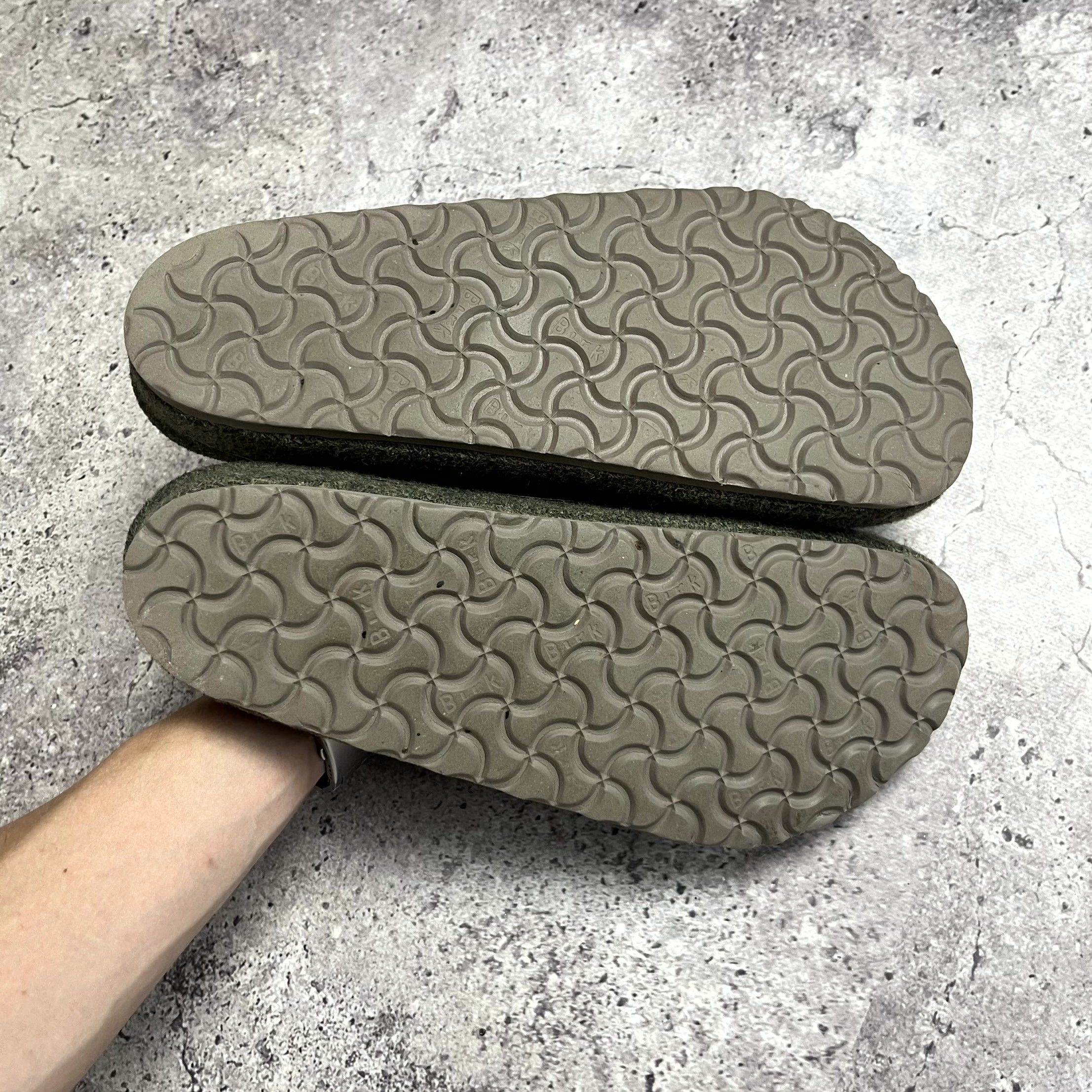 Birkenstock BIRKENSTOCK Kaprun Wool Khaki Size 41 US 7.5 Size US 8 / EU 41 - 6 Thumbnail