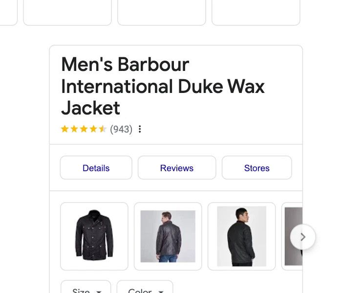 Barbour SAGE ~ Barbour Men's International Tourer Duke Jacket Size US S / EU 44-46 / 1 - 5 Thumbnail