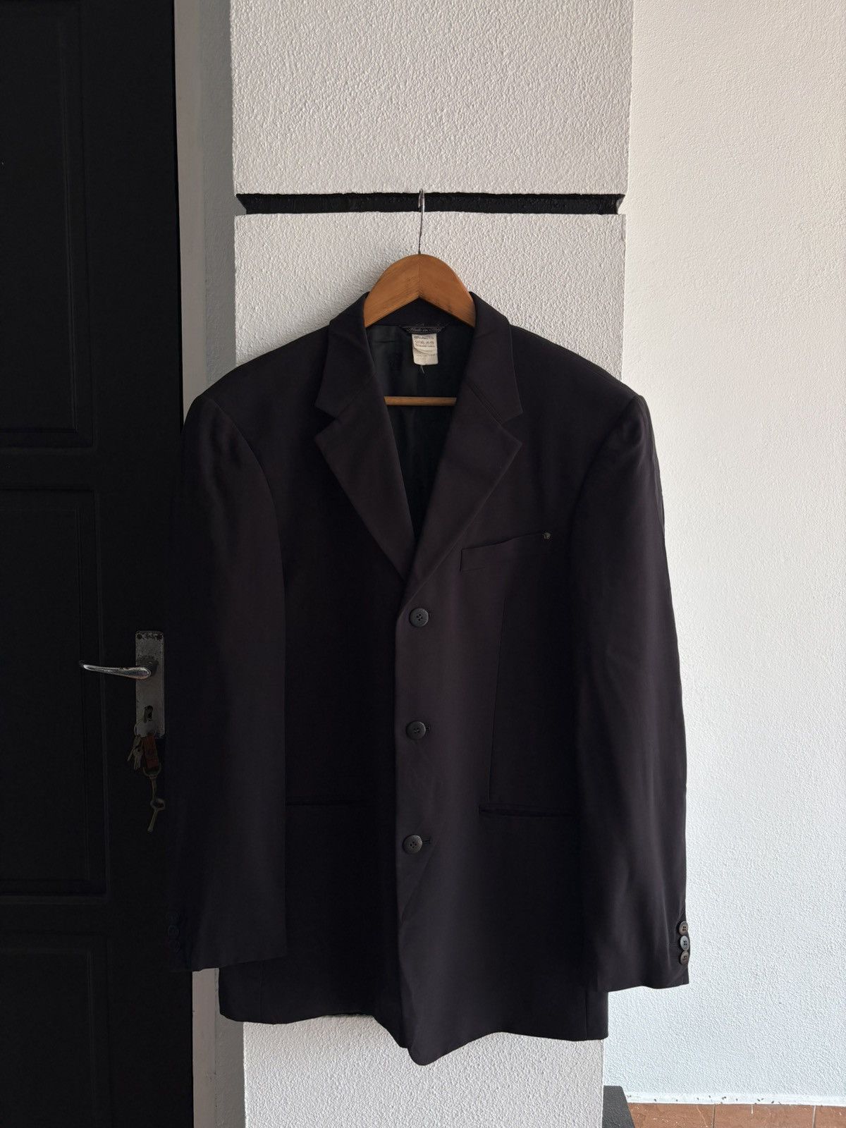 Versace Gianni Versace Wool Blazer - Medusa Logo Made in Italy Size US M / EU 48-50 / 2 - 1 Thumbnail