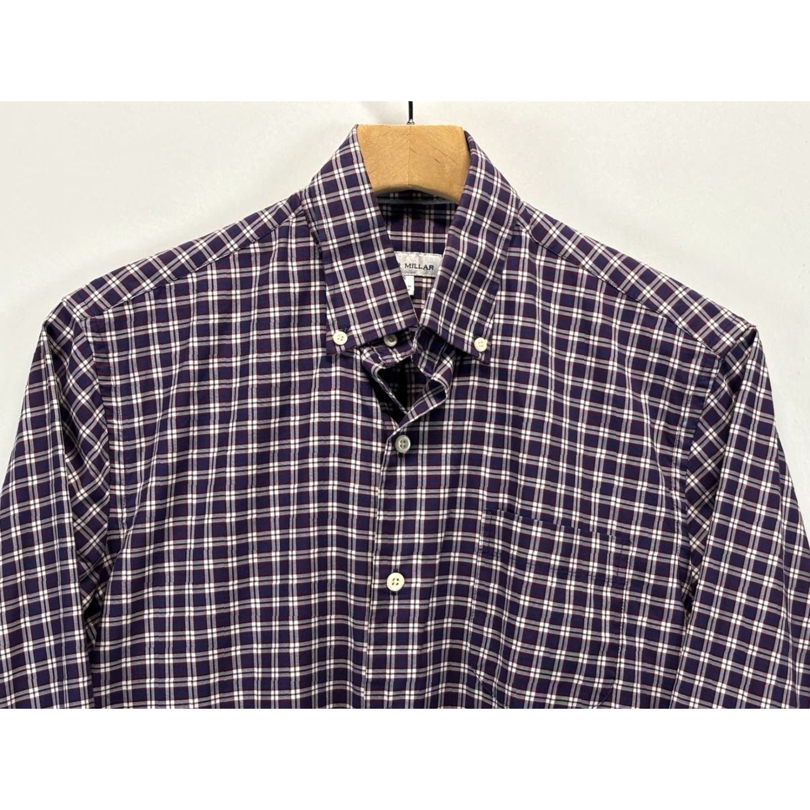 Peter Millar Peter Millar Shirt Men’s Small Blue Check Button-Down Long Sleeve Size S Mens Size US S / EU 44-46 / 1 - 3 Thumbnail