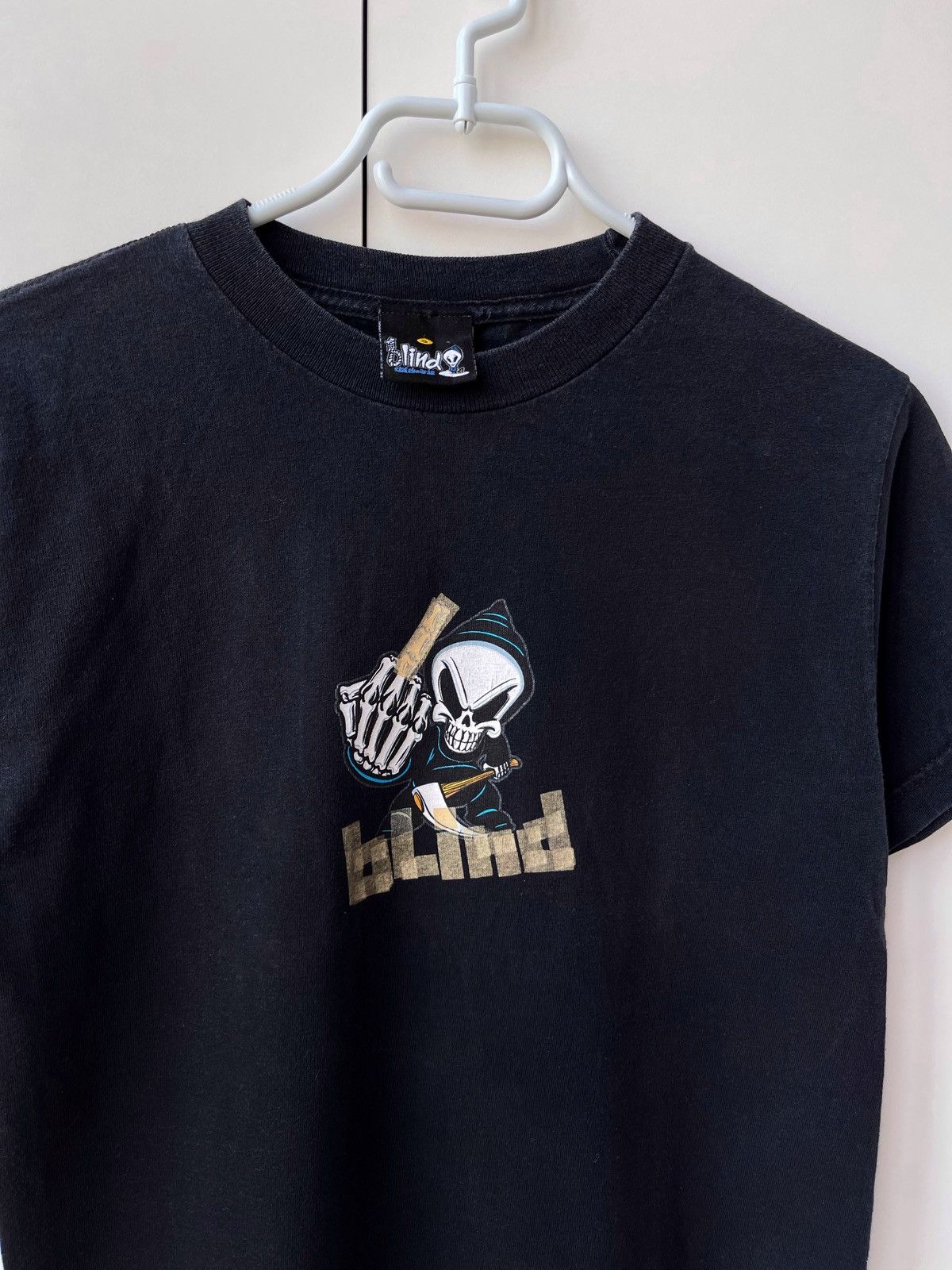 Blind Skateboards × Hook-Ups × Vintage VINTAGE TEE BLIND SKATEBOARDS 90’S Size US S / EU 44-46 / 1 - 2 Thumbnail