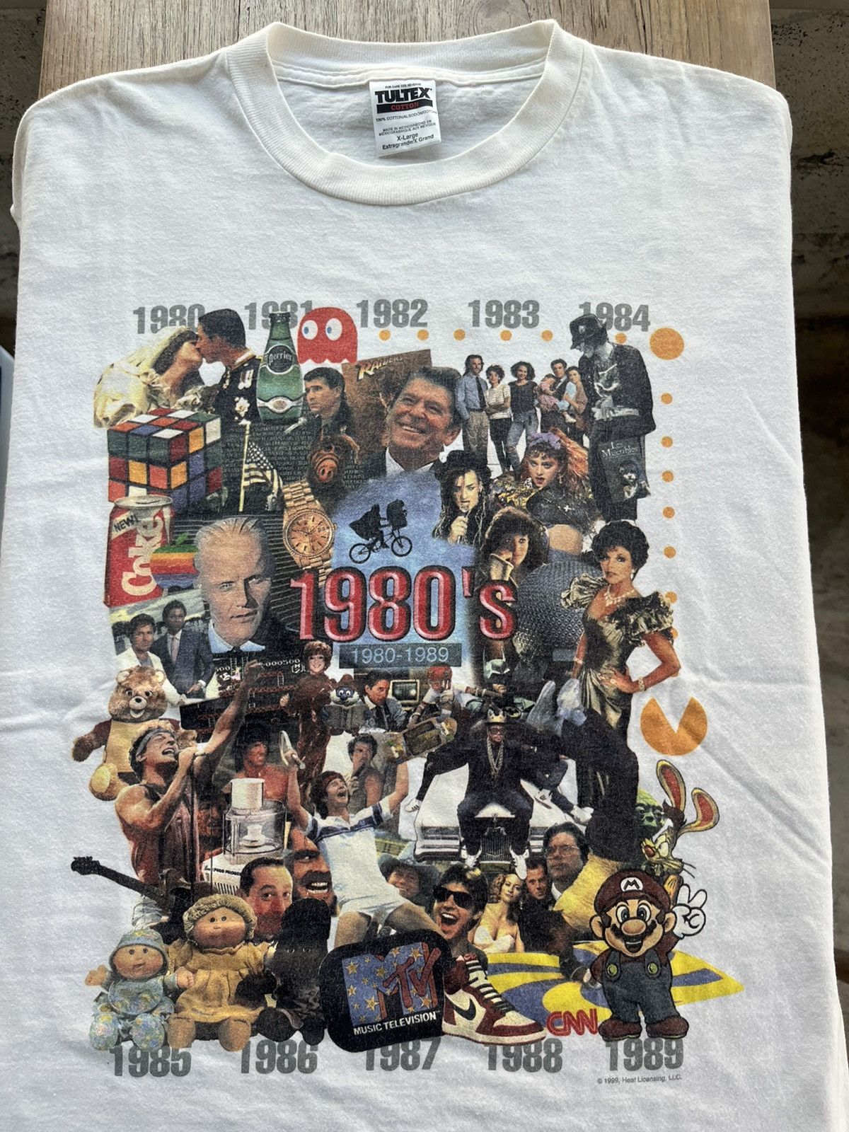 Vintage Vintage 1980’s Culture Popular Trend Tshirt Size US XL / EU 56 / 4 - 3 Thumbnail