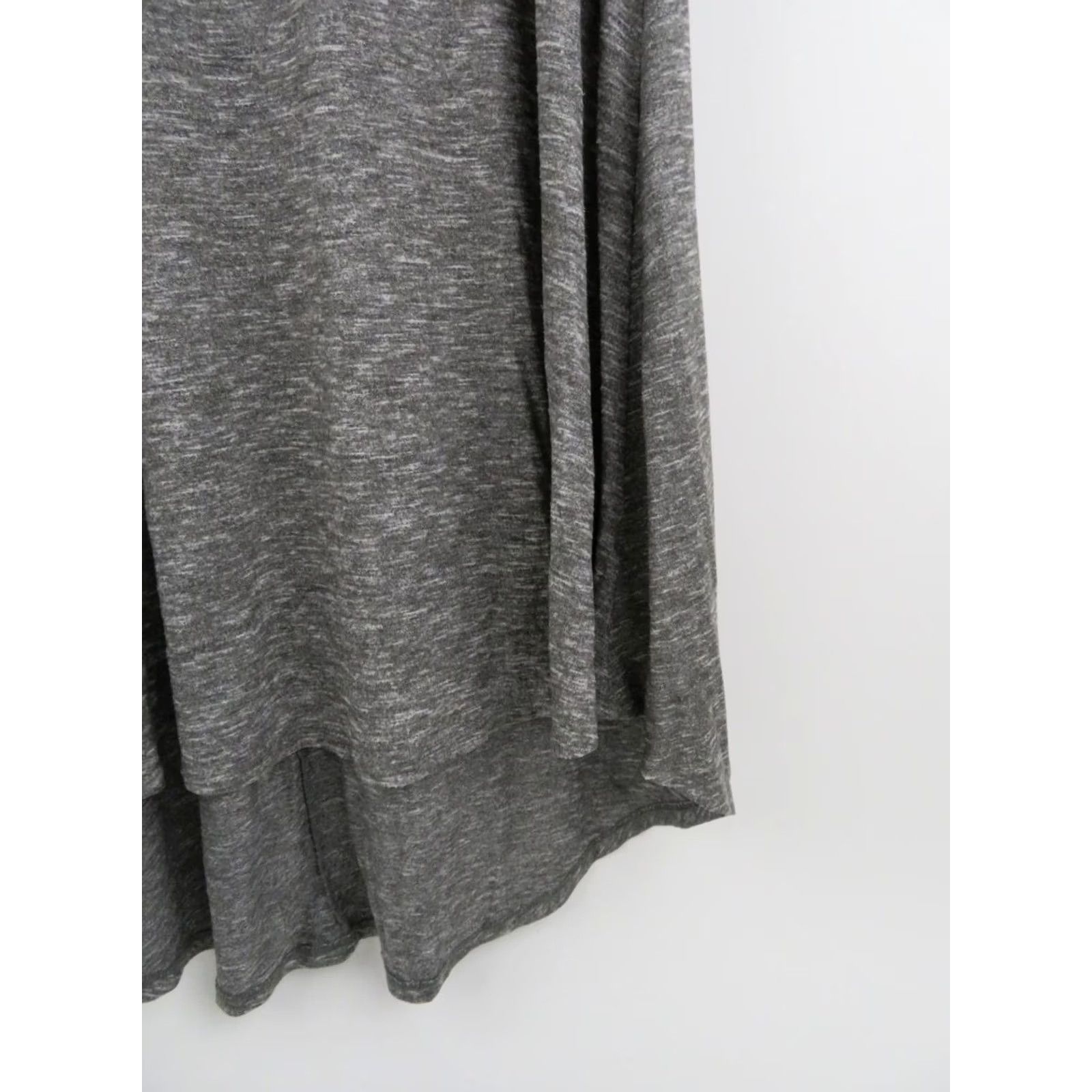 Vintage Lularoe Carly Dress Solid Gray 2XS Swing Tunic Dress Women XS? Size XXS / US 00 / IT 34 - 3 Thumbnail