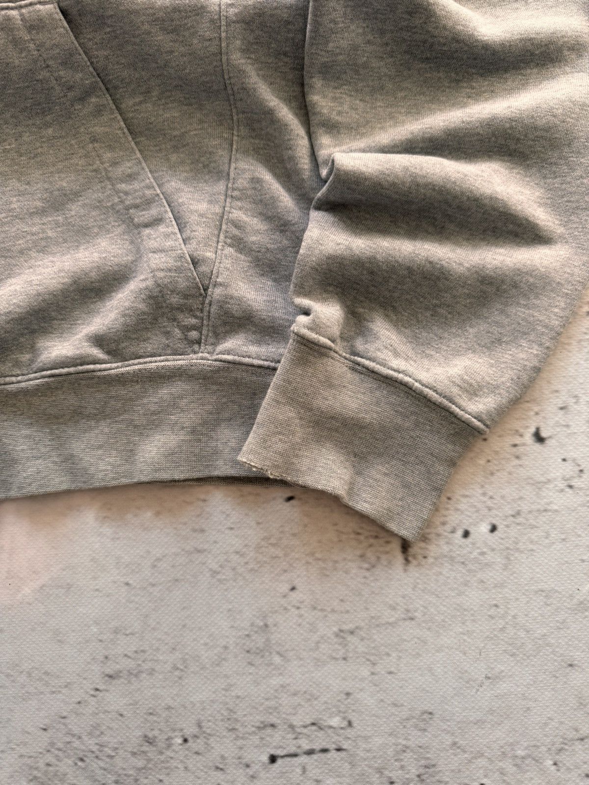 Nike × Vintage NIKE VINTAGE CENTER BROWN LOGO OVERSIZE BOXY ZIP HOODIE Size US L / EU 52-54 / 3 - 4 Thumbnail