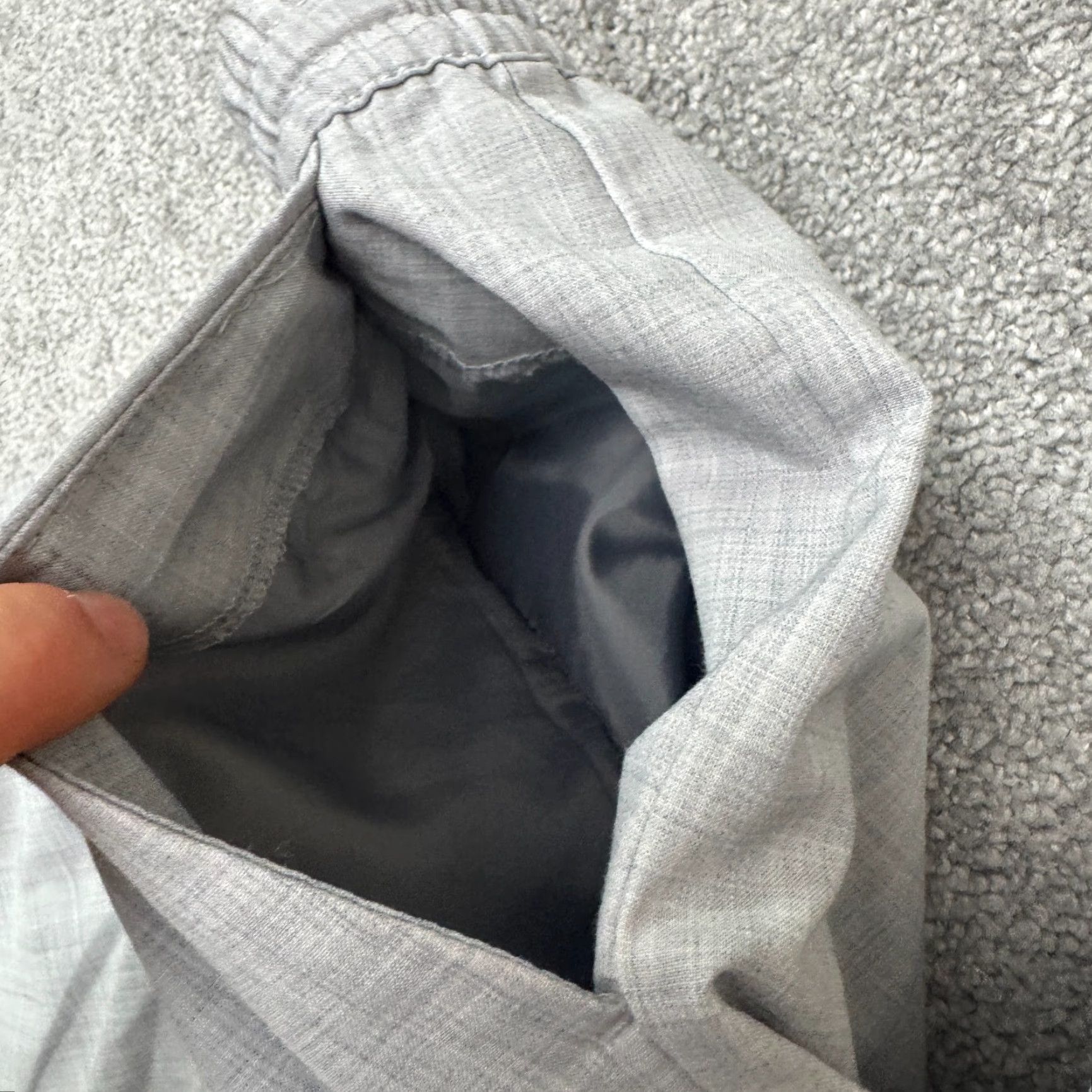 Banana Republic VINTAGE? No — Banana Republic Wool Blend Pull On Tapered Leg Trouser Pants Womens Large Gray Size 36" / US 14 / IT 50 - 4 Thumbnail