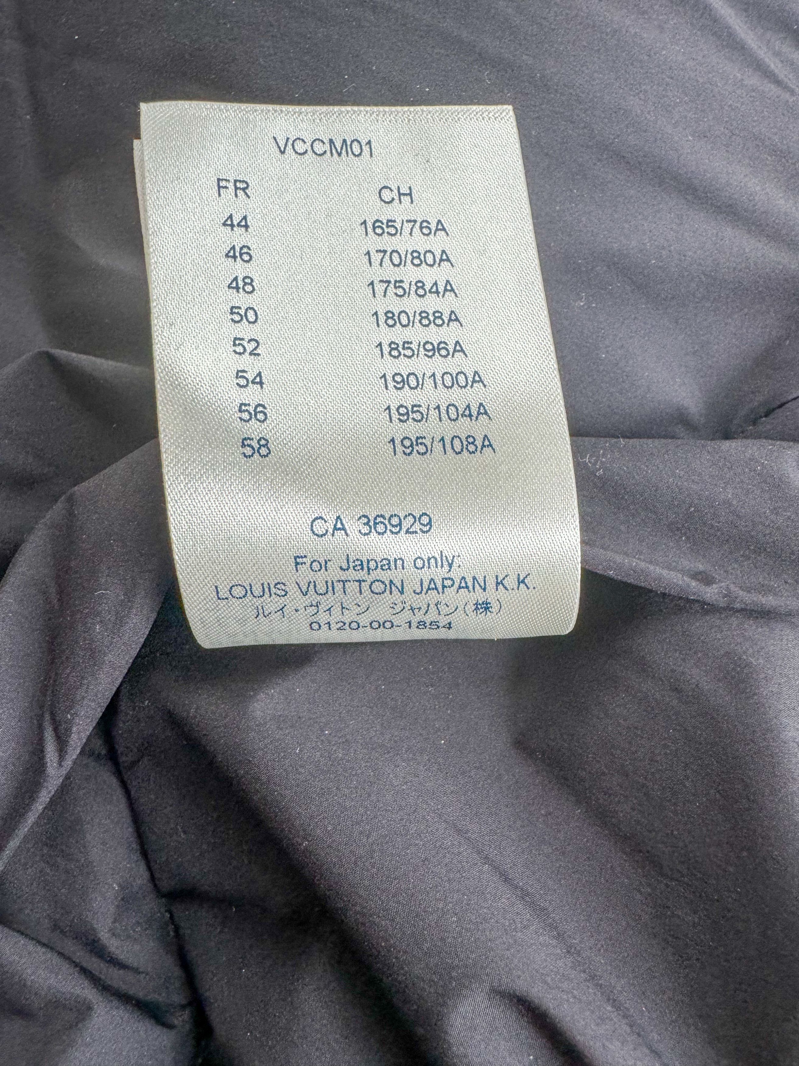 Louis Vuitton Louis Vuitton Black Monogram Reversible Puffer Jacket Size US XXL / EU 58 / 5 - 9 Thumbnail