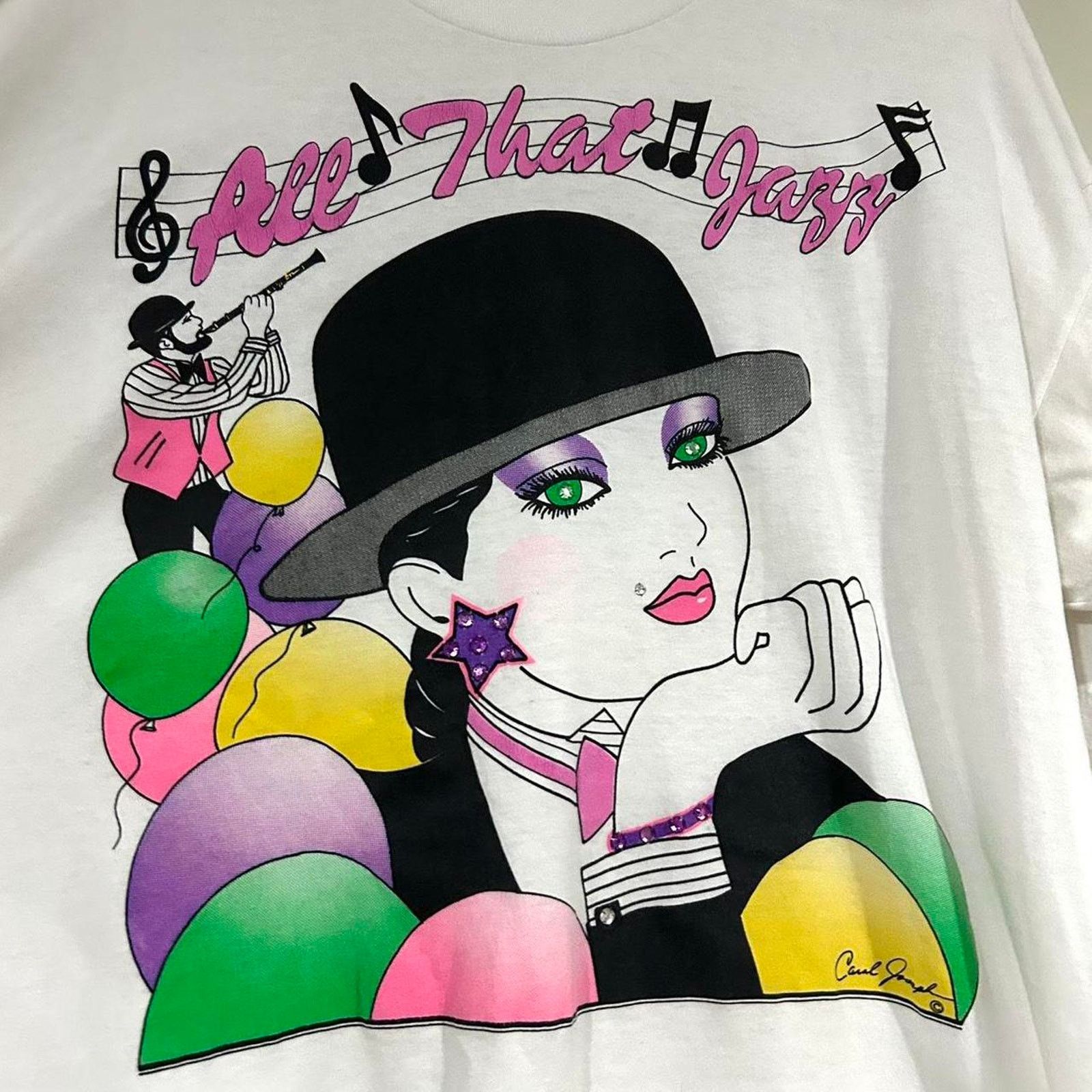 Other Vintage All That Jazz Shirt Size US XL / EU 56 / 4 - 2 Thumbnail