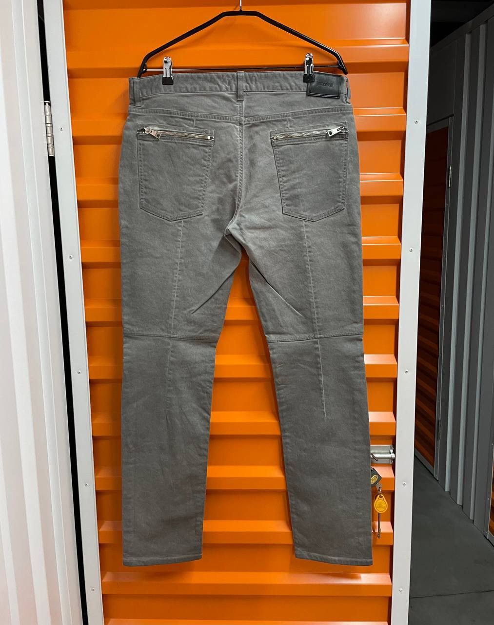 Roberto Cavalli Vintage Just Cavalli Biker Pants Size US 34 / EU 50 - 3 Thumbnail