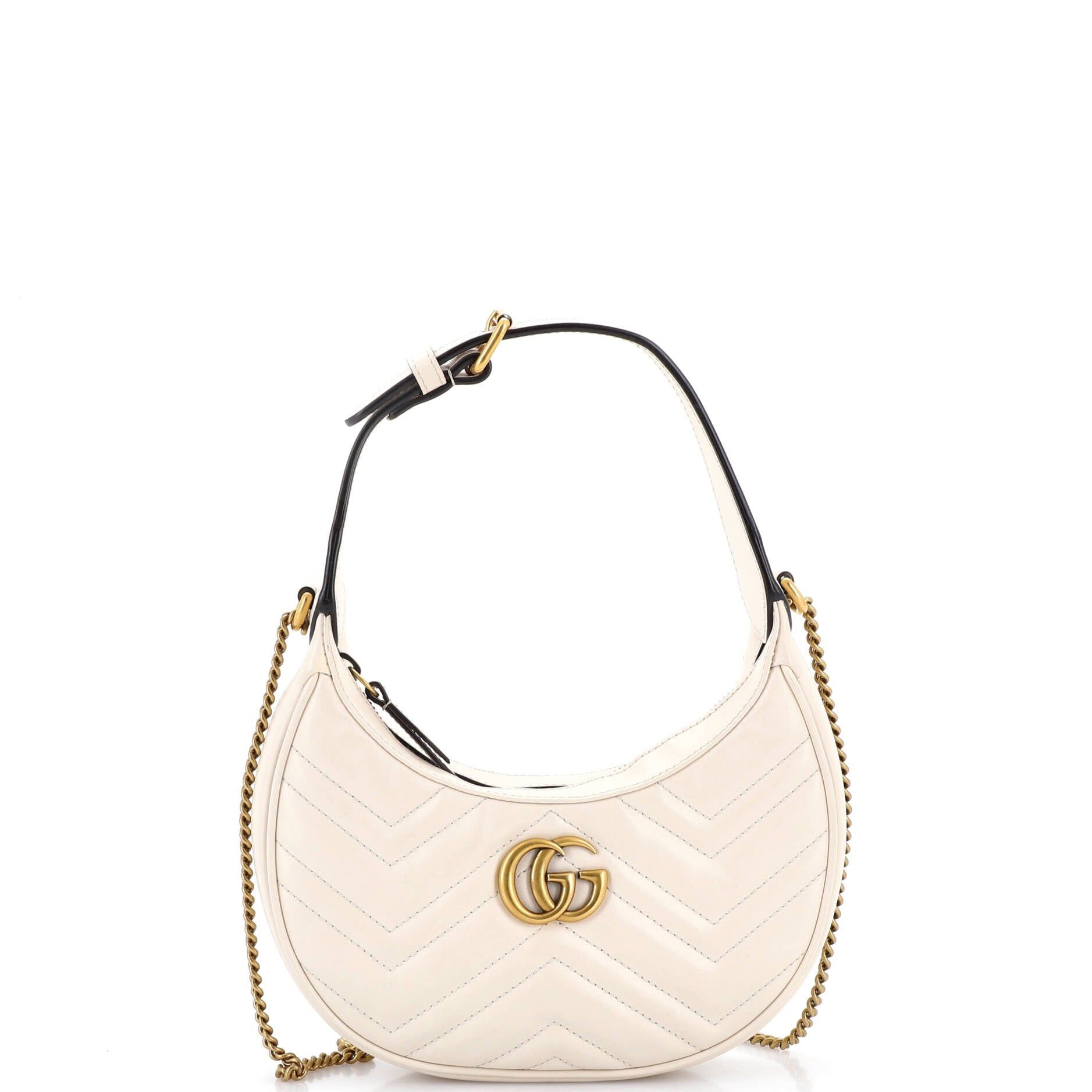 Gucci GG Marmont Half Moon Hobo Size ONE SIZE - 1 Thumbnail