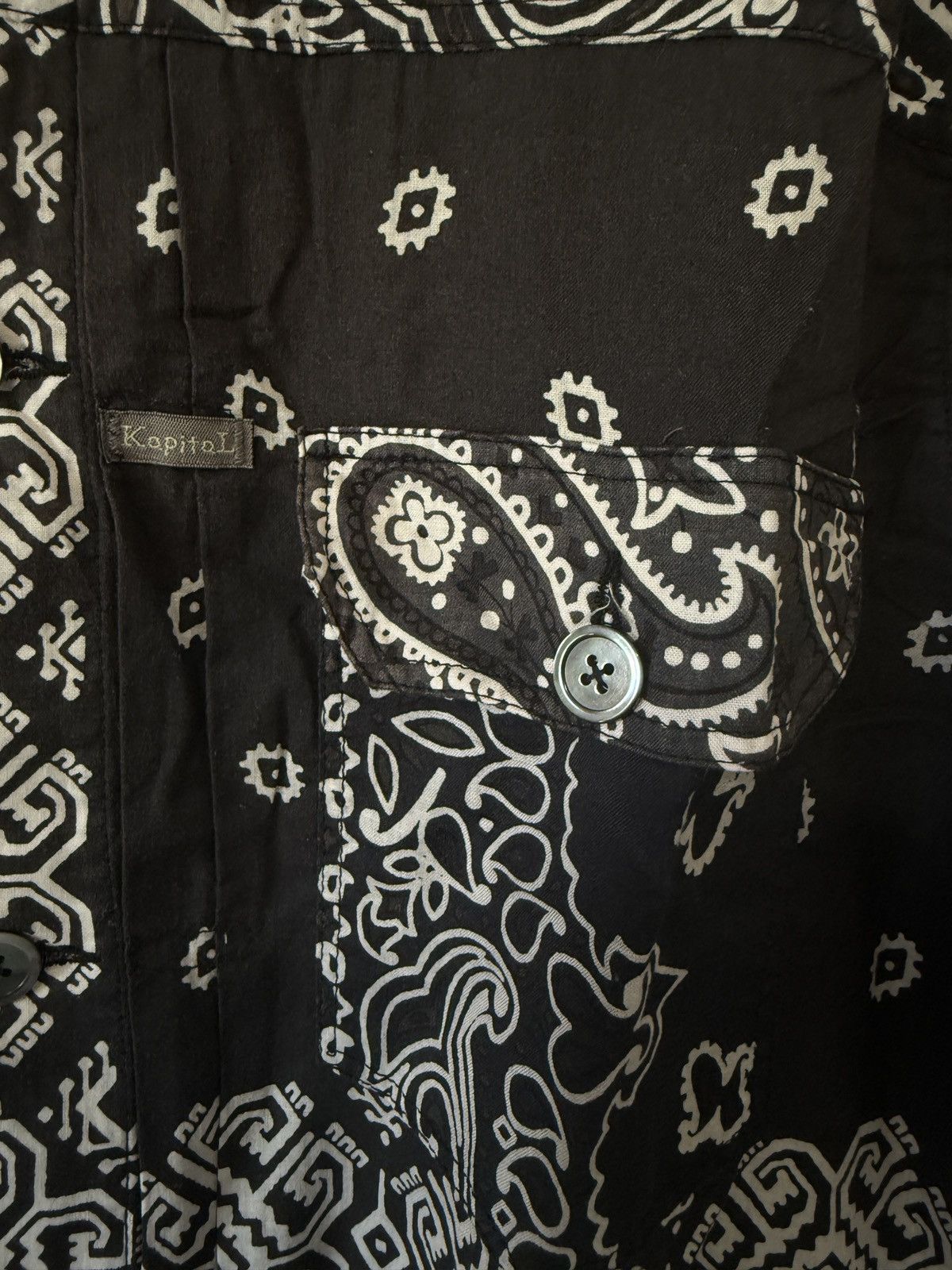 Kapital Kapital Gauze Bandana Patchwork 1st Jacket Size US XXL / EU 58 / 5 - 4 Thumbnail