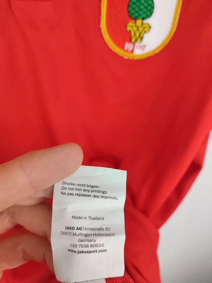 Vintage Jako FC Augsburg 2013/14 training FOOTBALL Kit SHIRT Size US M / EU 48-50 / 2 - 6 Thumbnail