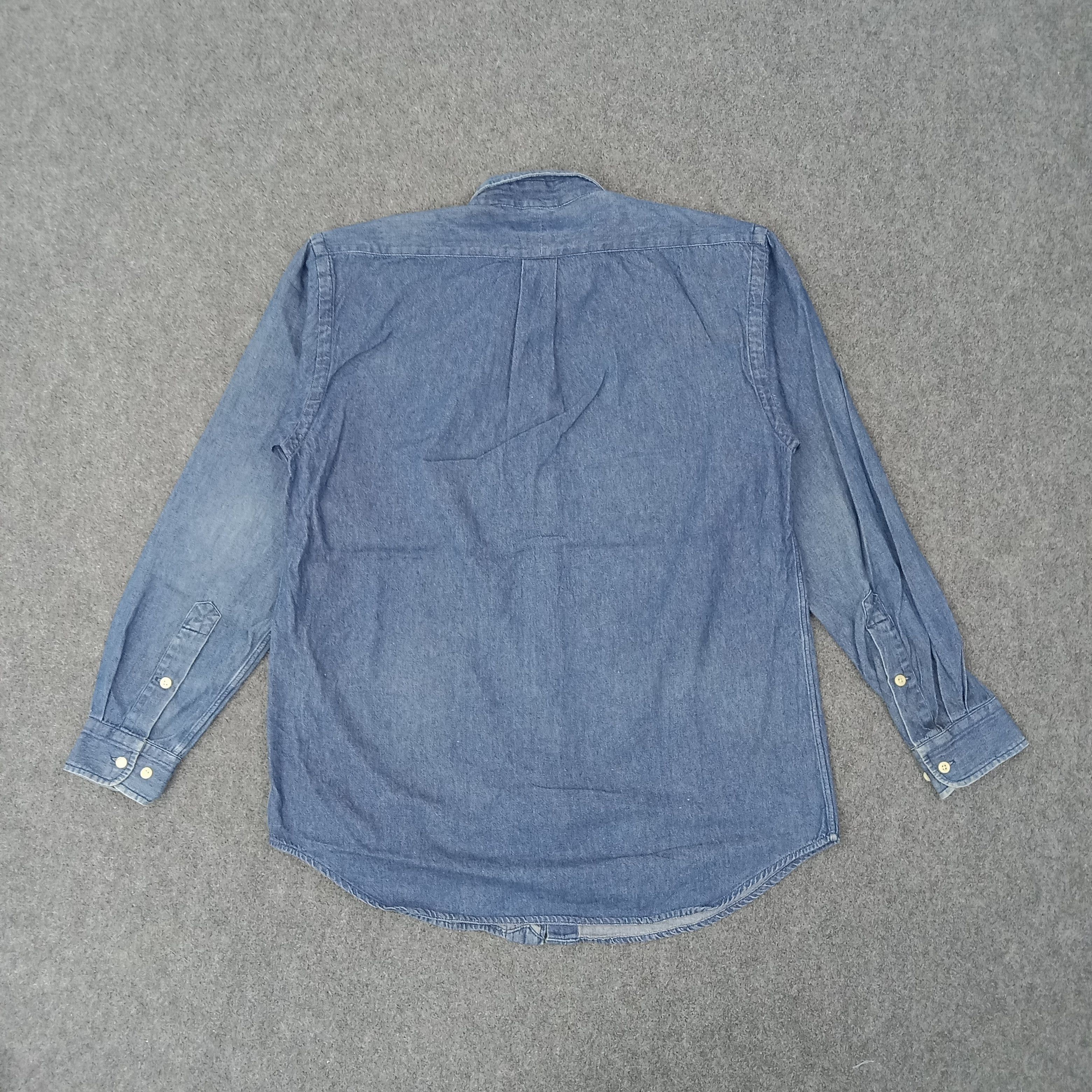 Polo Ralph Lauren PoloGround Sport Denim Button Up Shirt C259N73 Size US M / EU 48-50 / 2 - 4 Thumbnail