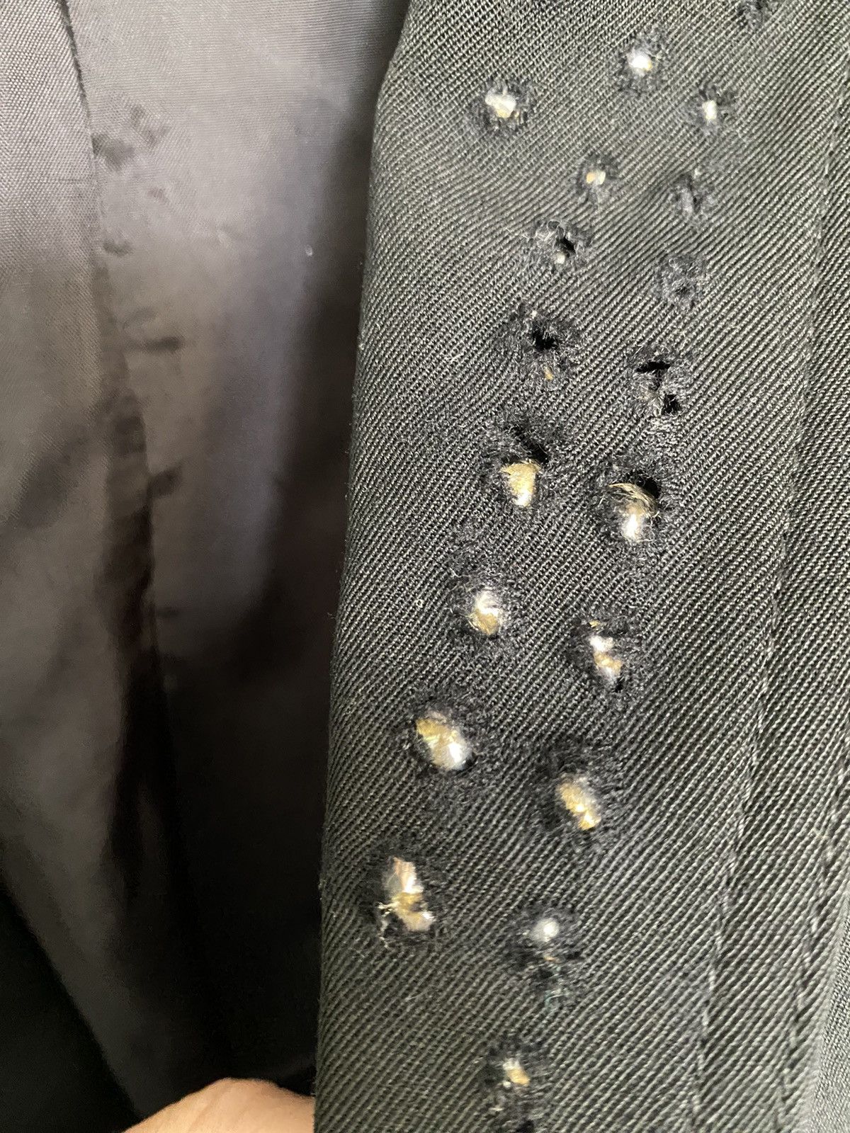 CABANE de ZUCCa Punk hidden collar Stud jacket wool Size US M / EU 48-50 / 2 - 10 Thumbnail